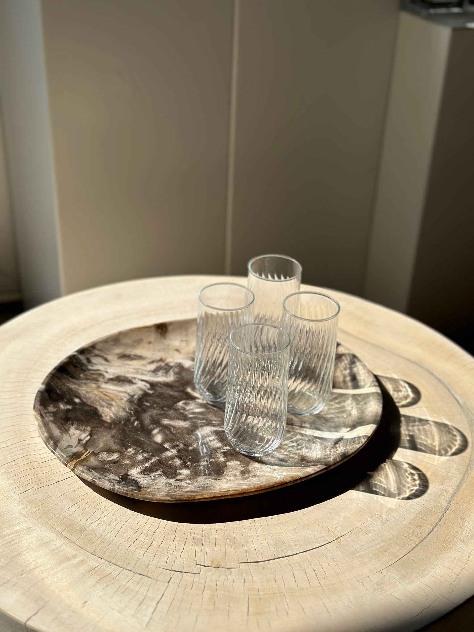 Verres à eau transparents - Lot de 4 - L'INATELIER design et artisanat