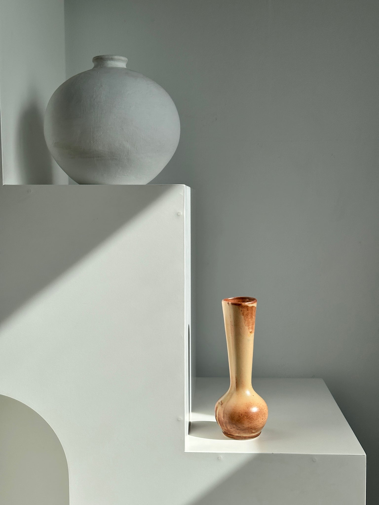 Vase soliflore en grès H:24cm