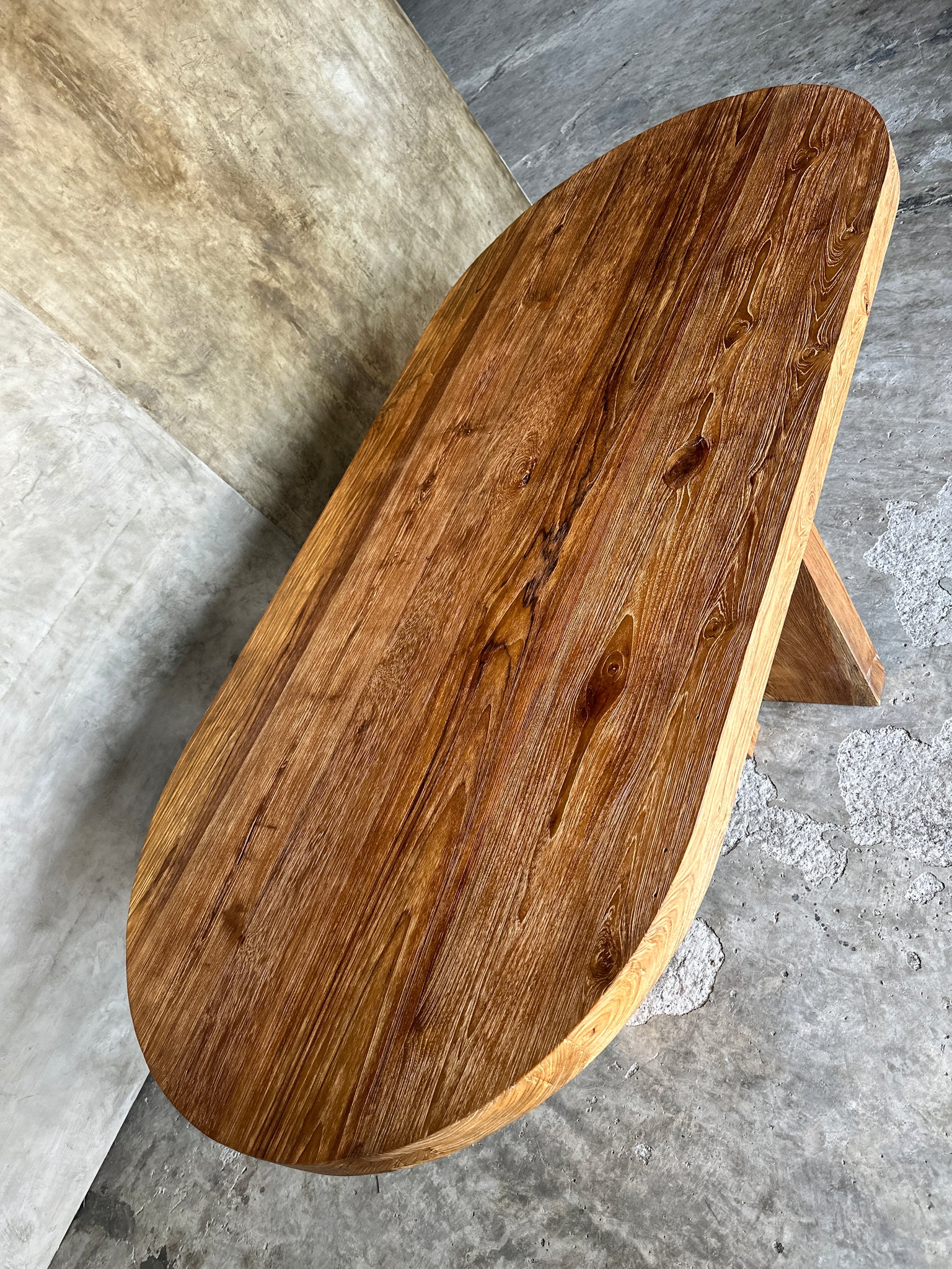 Immense table en teck massif 2m10x1m