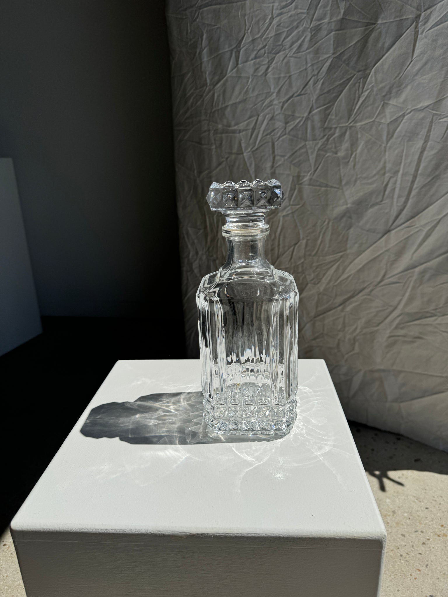 Carafe à whisky en cristal H25