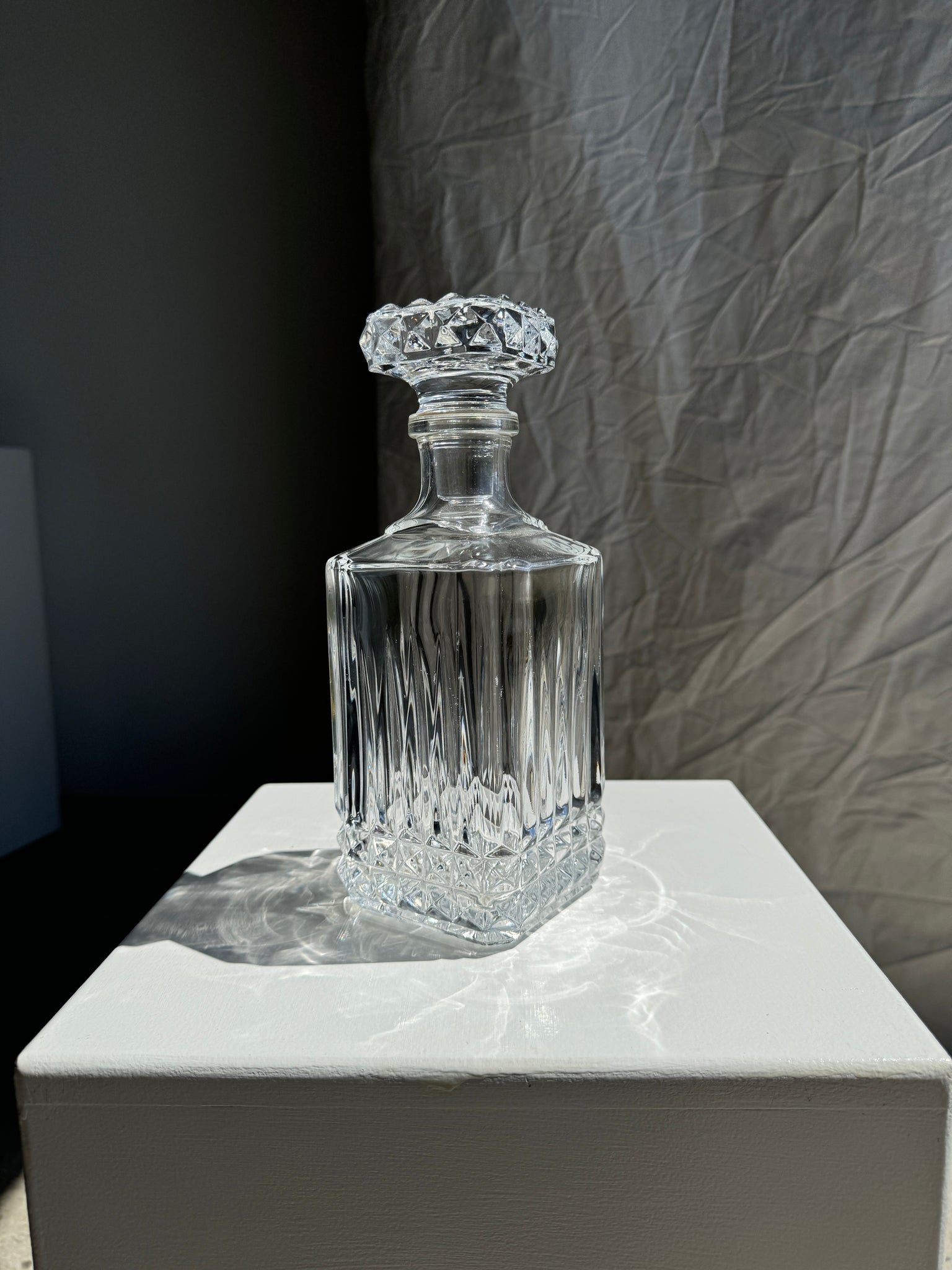 Carafe à whisky en cristal H25