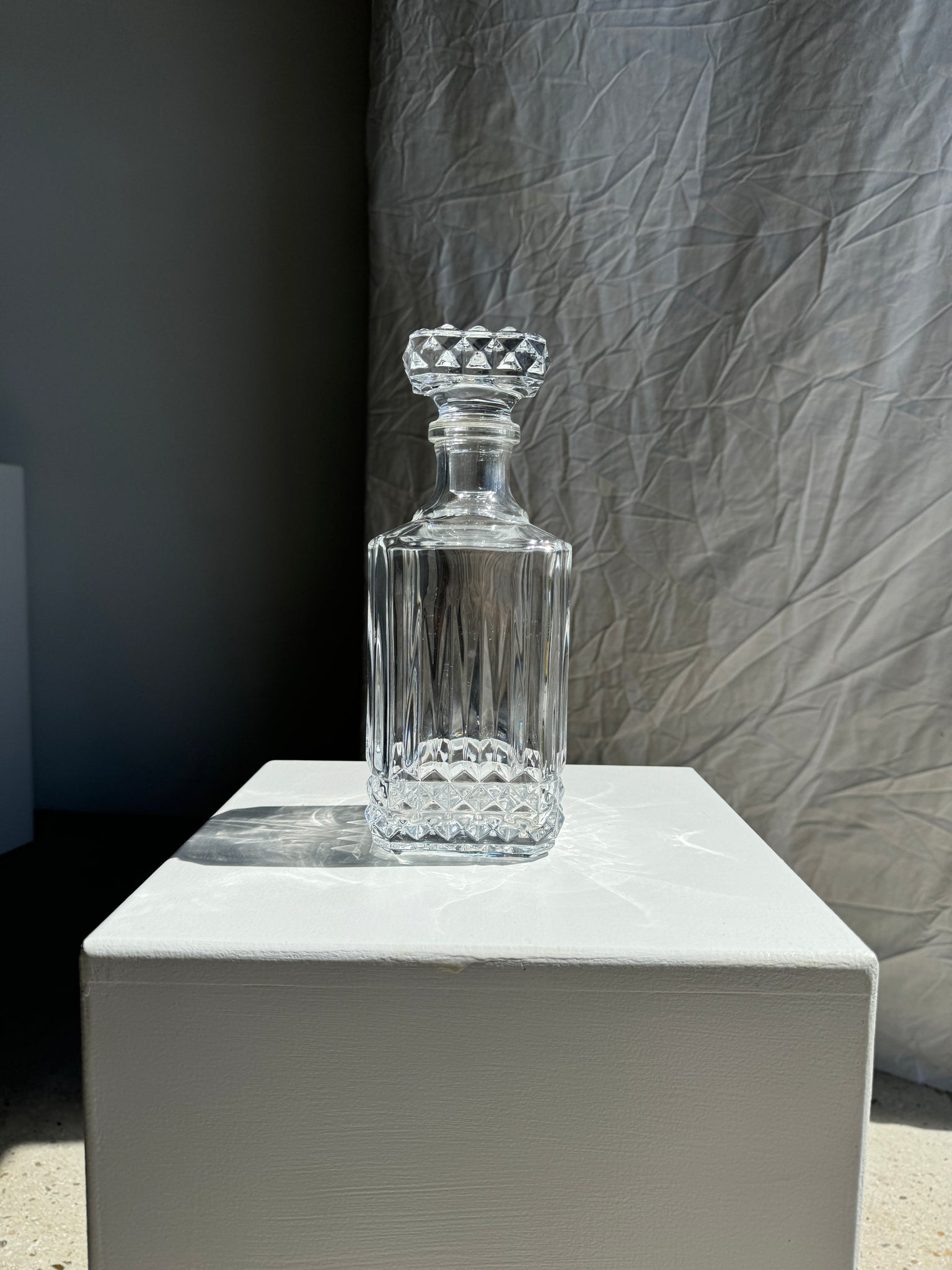 Carafe à whisky en cristal H25