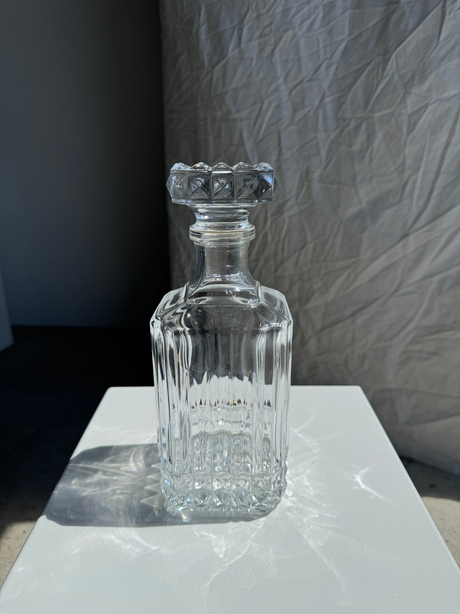 Carafe à whisky en cristal H25