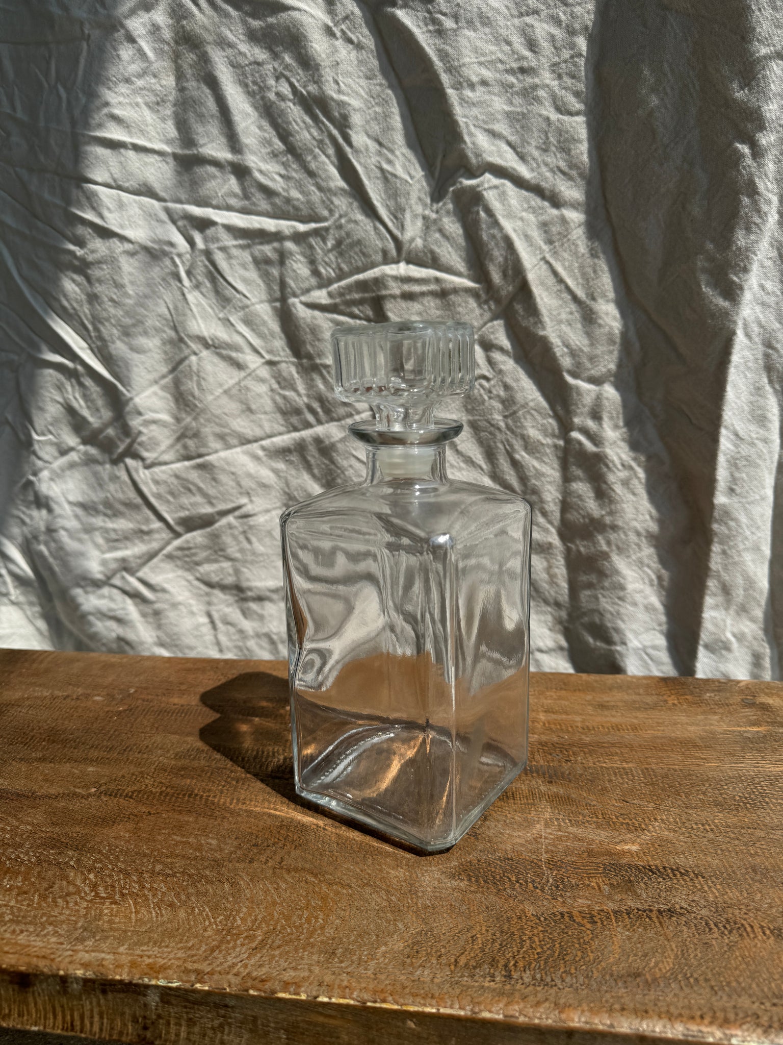 Carafe à whisky bouche hermétique lisse