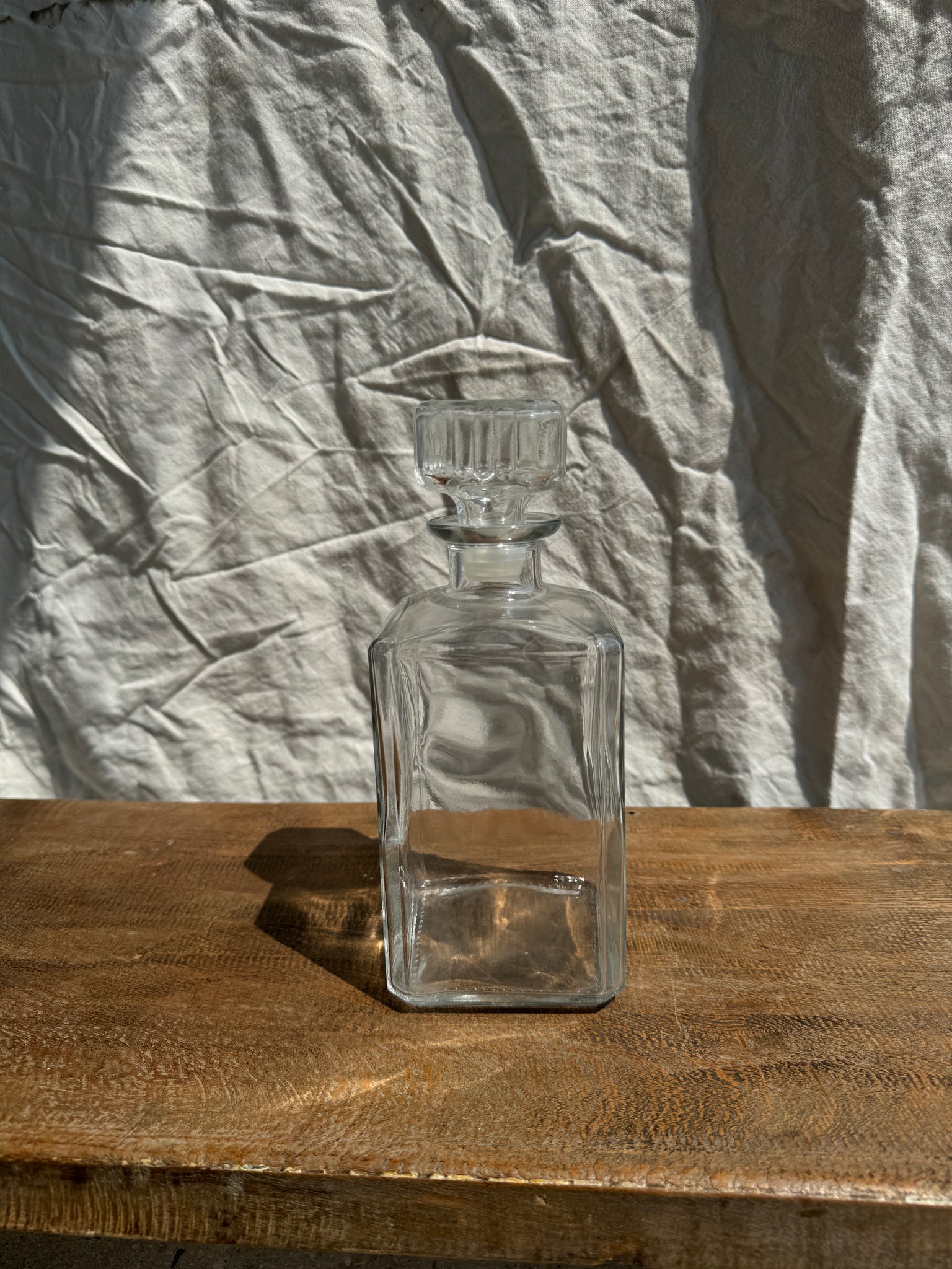 Carafe à whisky bouche hermétique lisse