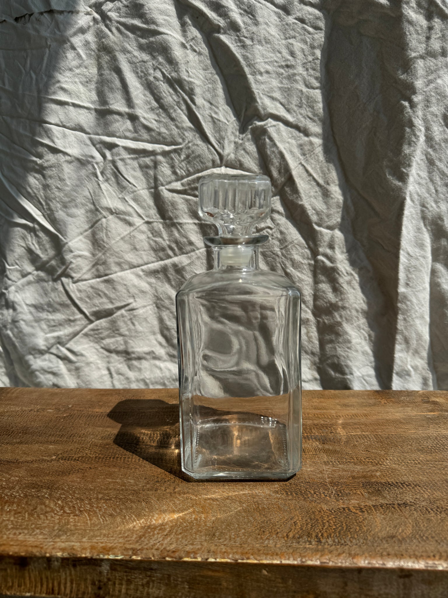 Carafe à whisky bouche hermétique lisse