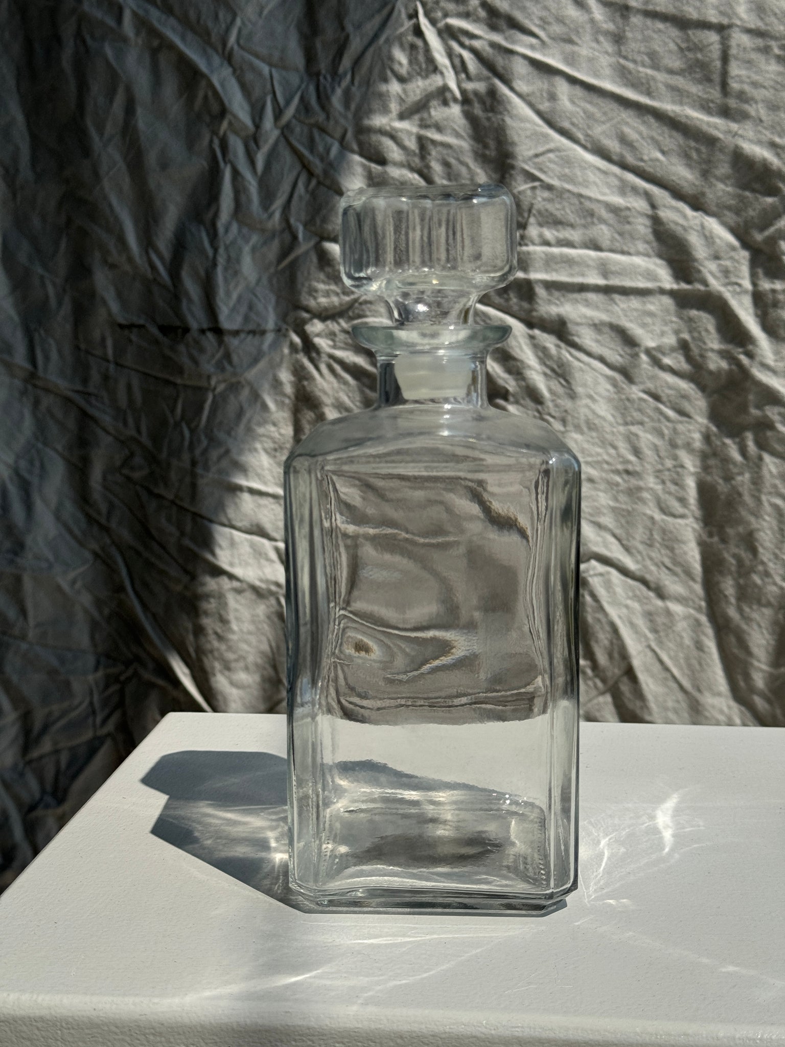 Carafe à whisky bouche hermétique lisse