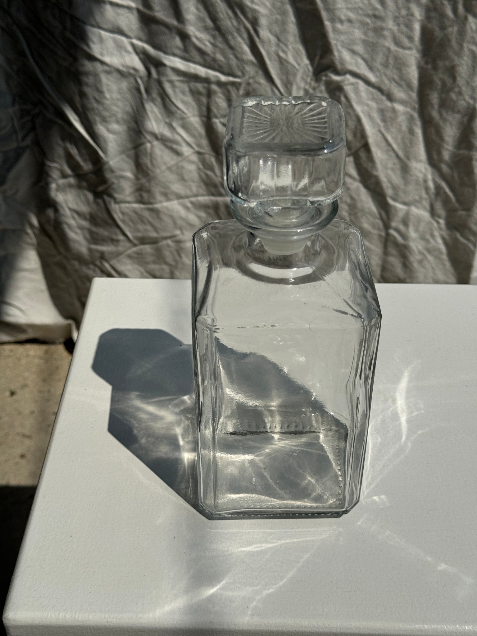 Carafe à whisky bouche hermétique lisse