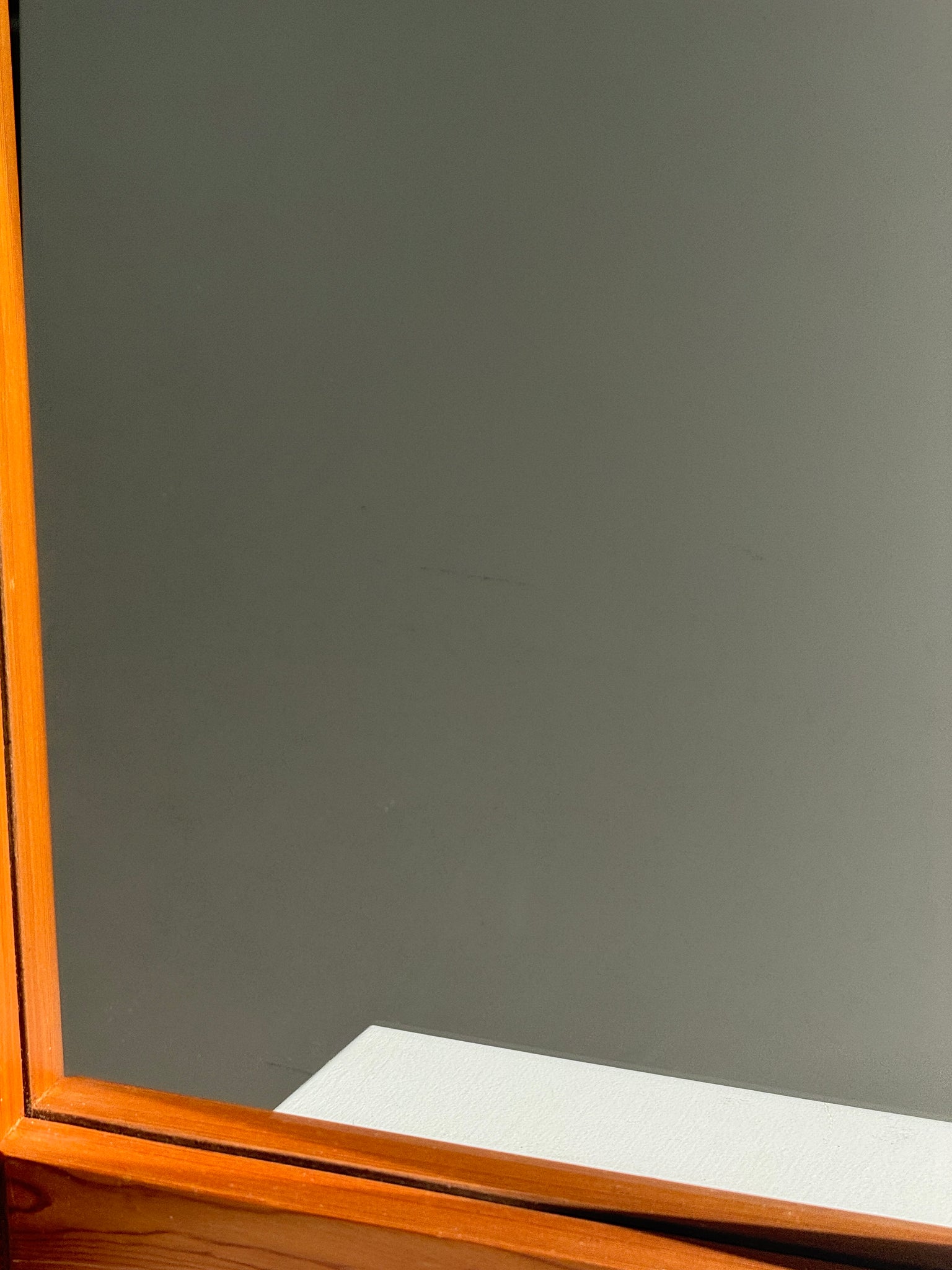 Miroir en pin bords arrondis 66x45