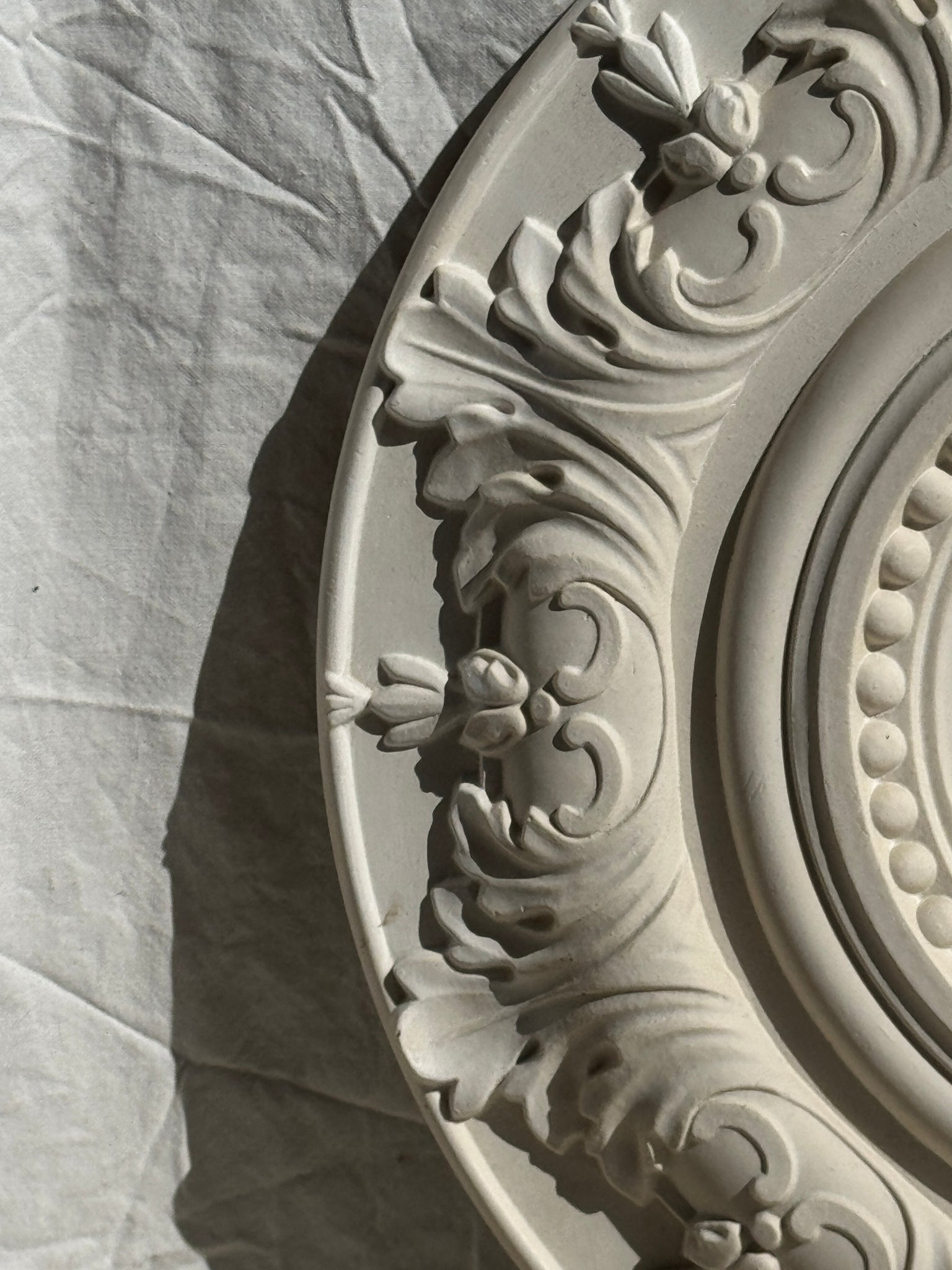 Rosace de plafond D50