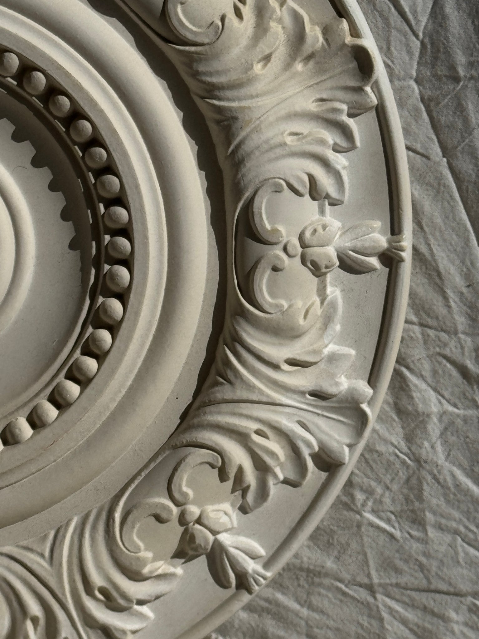 Rosace de plafond D50