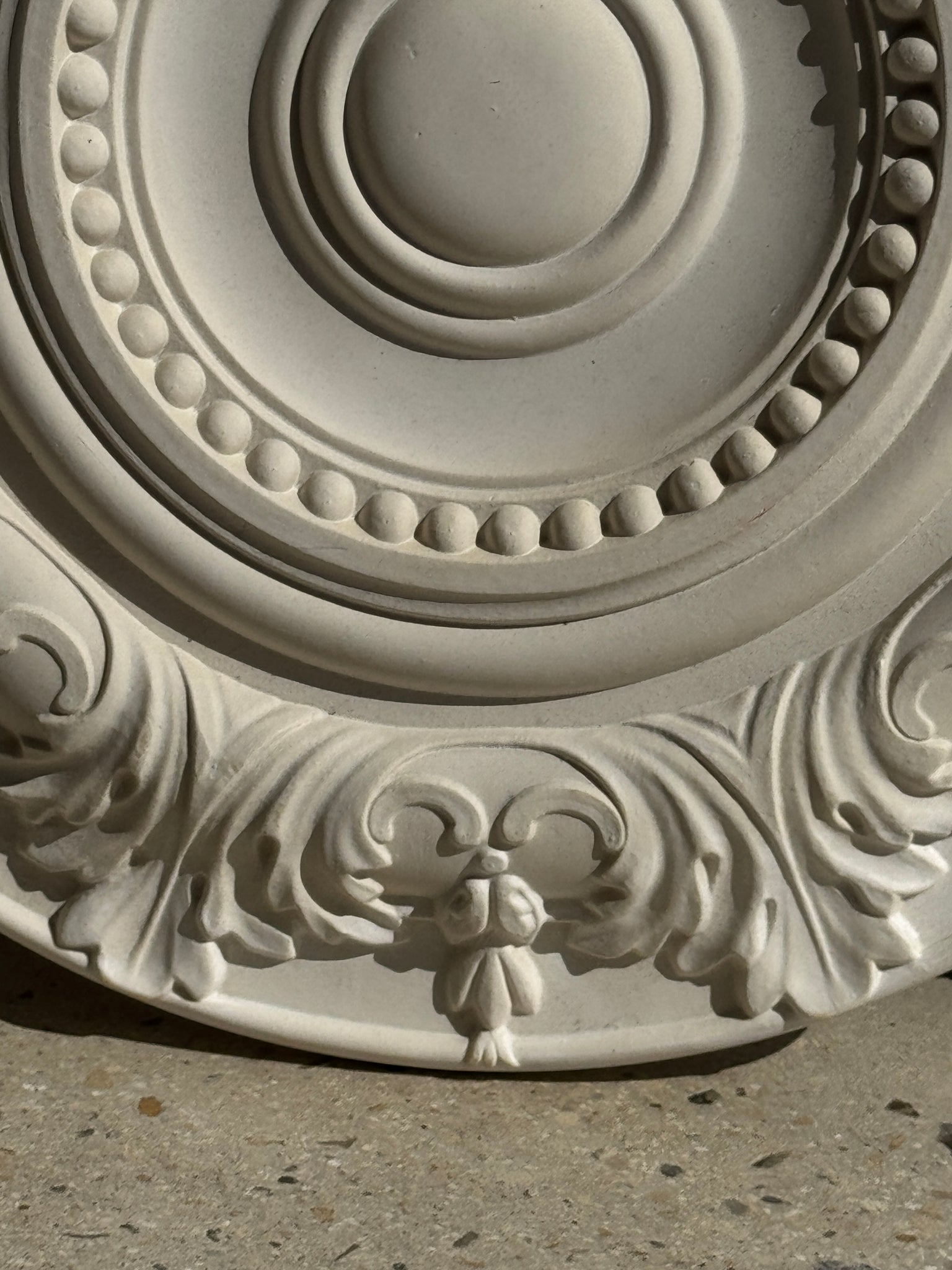 Rosace de plafond D50