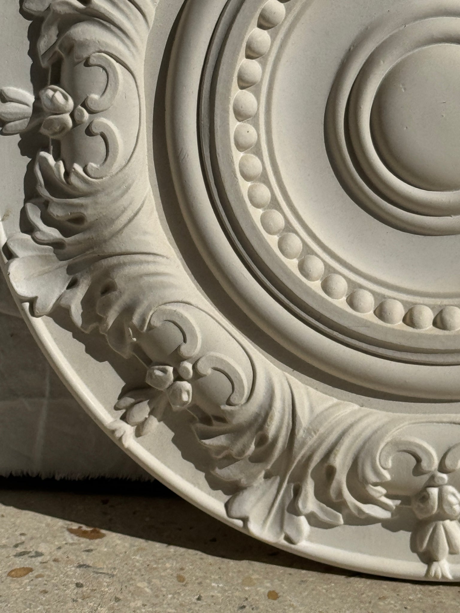 Rosace de plafond D50