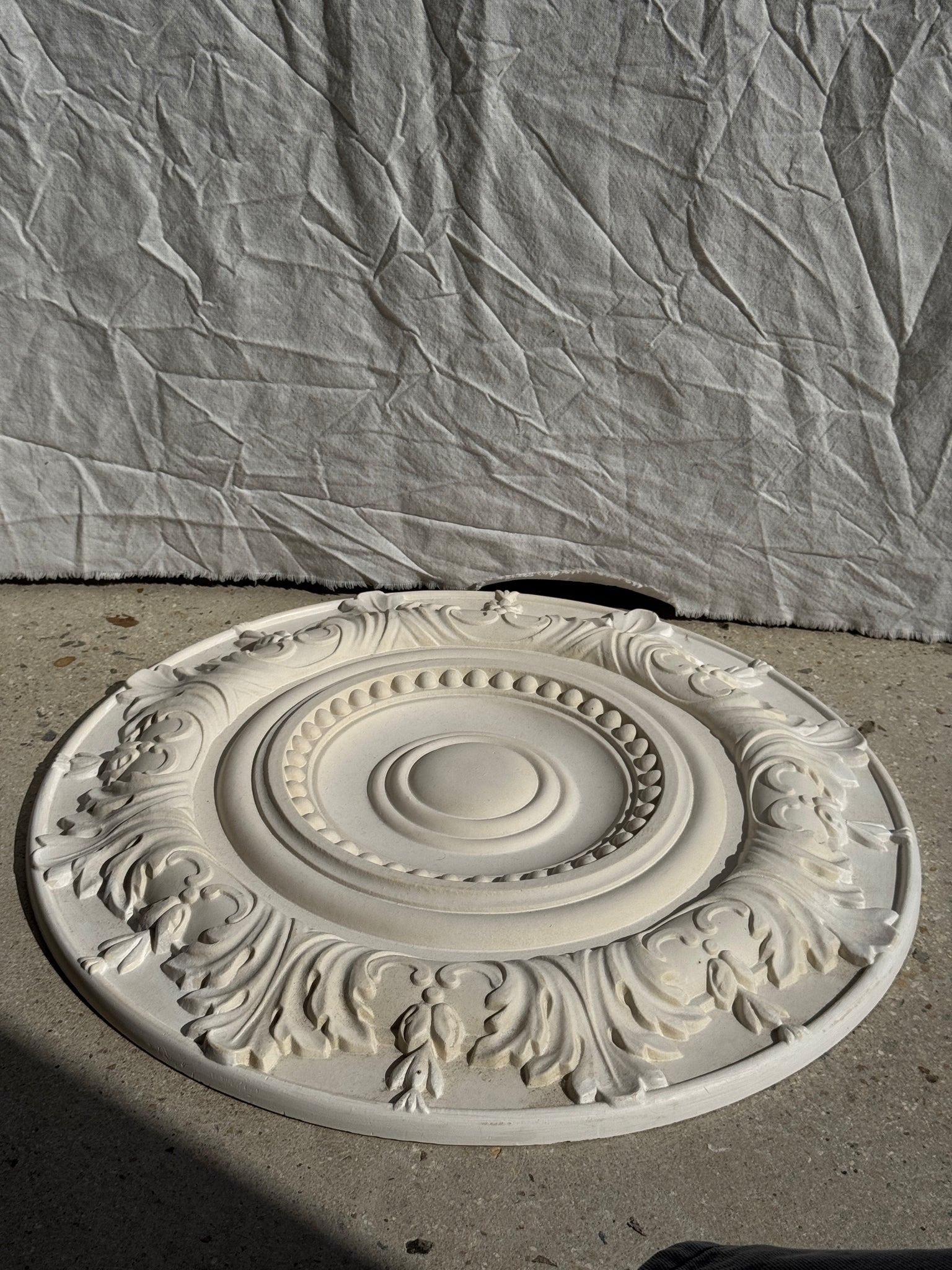 Rosace de plafond D50