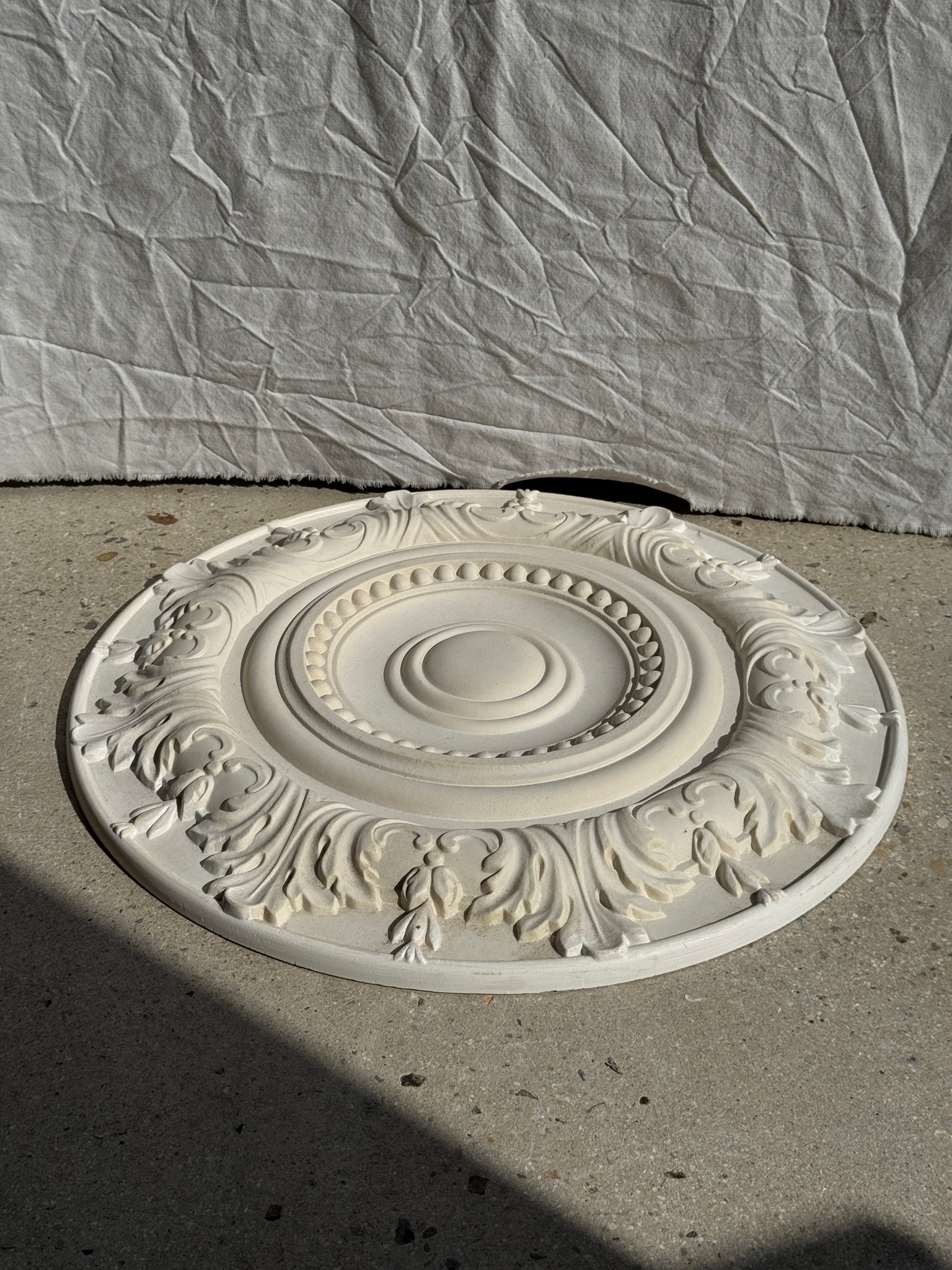Rosace de plafond D50