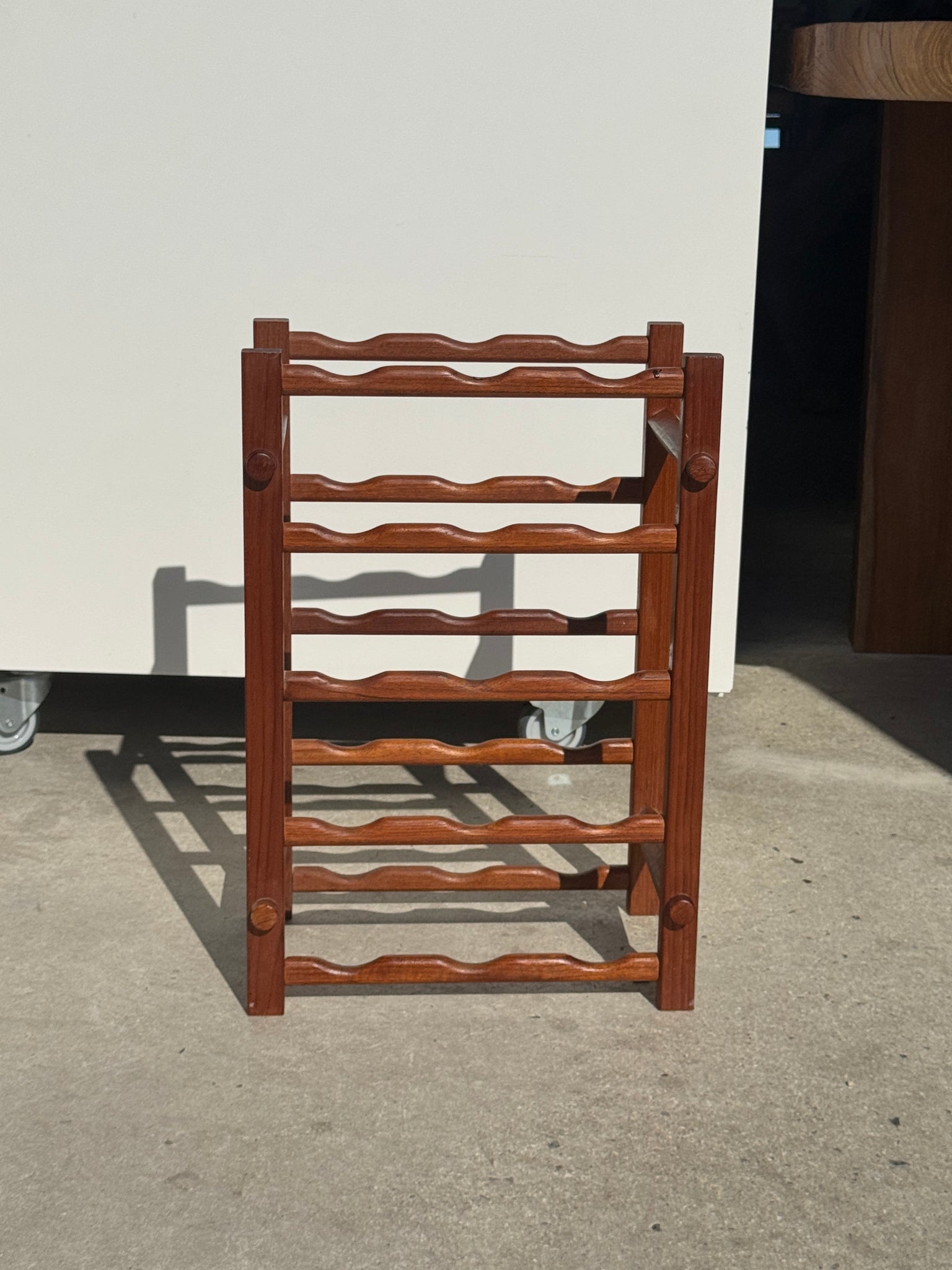 Porte bouteille en bois, 15 bouteilles