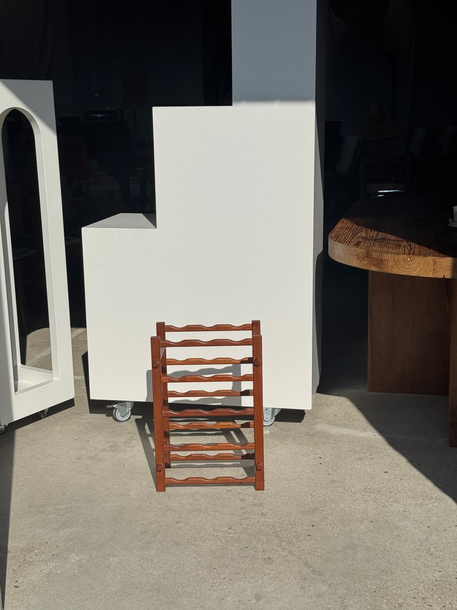 Porte bouteille en bois, 15 bouteilles