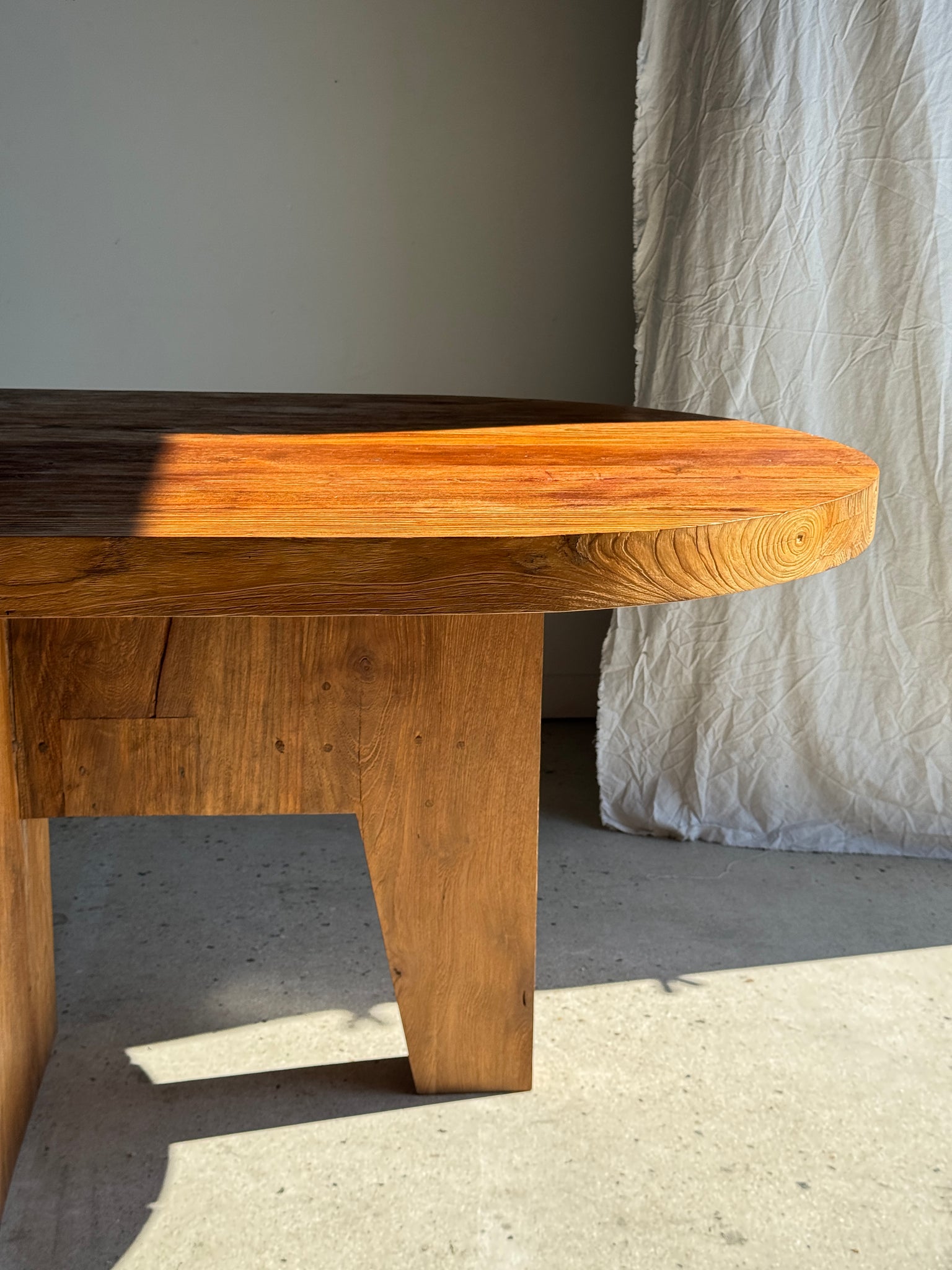 Immense table en teck massif 2m10x1m