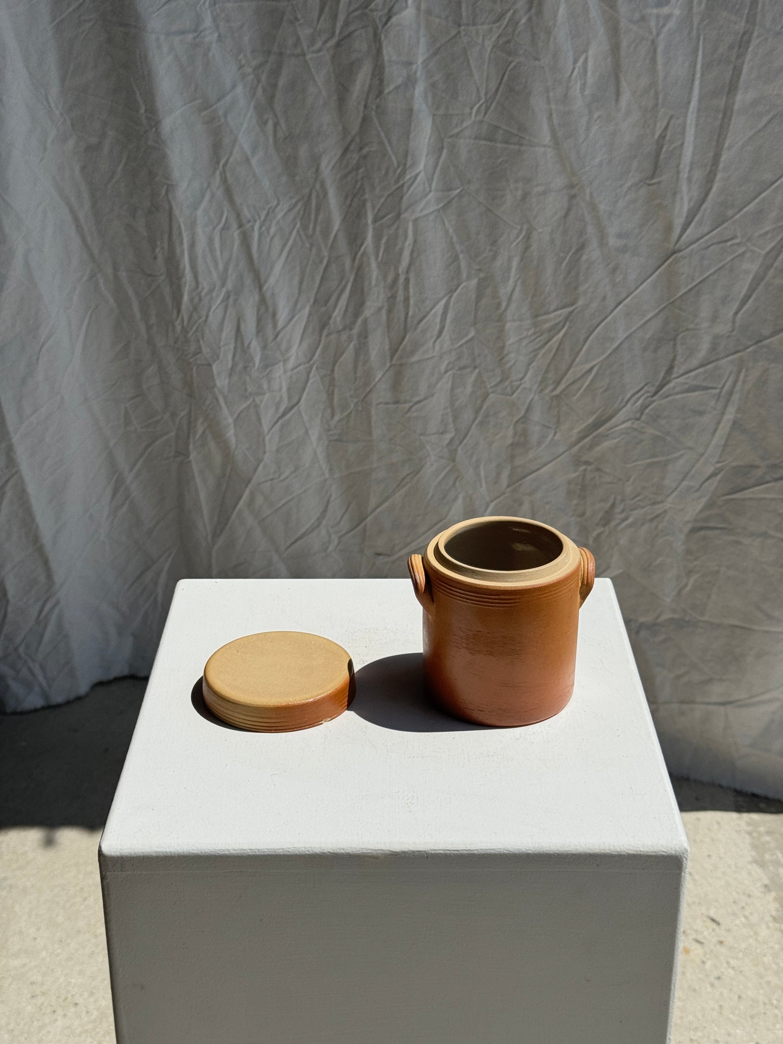 Petit pot Made In France en grès H11