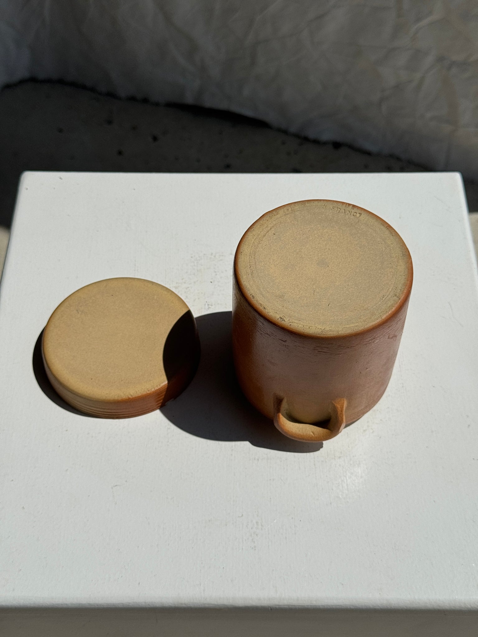 Petit pot Made In France en grès H11
