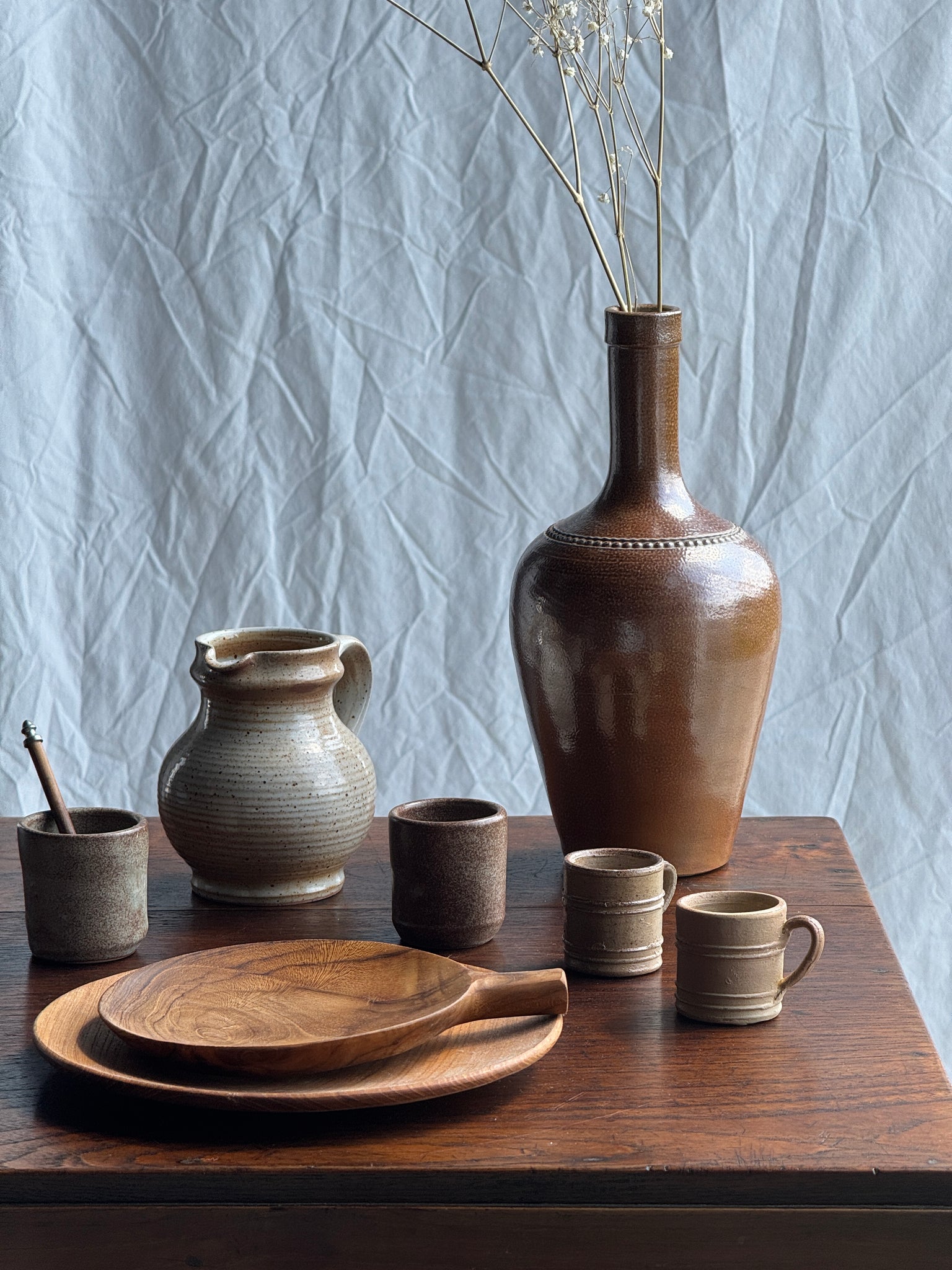 Lot de 2 mini tasses en grès