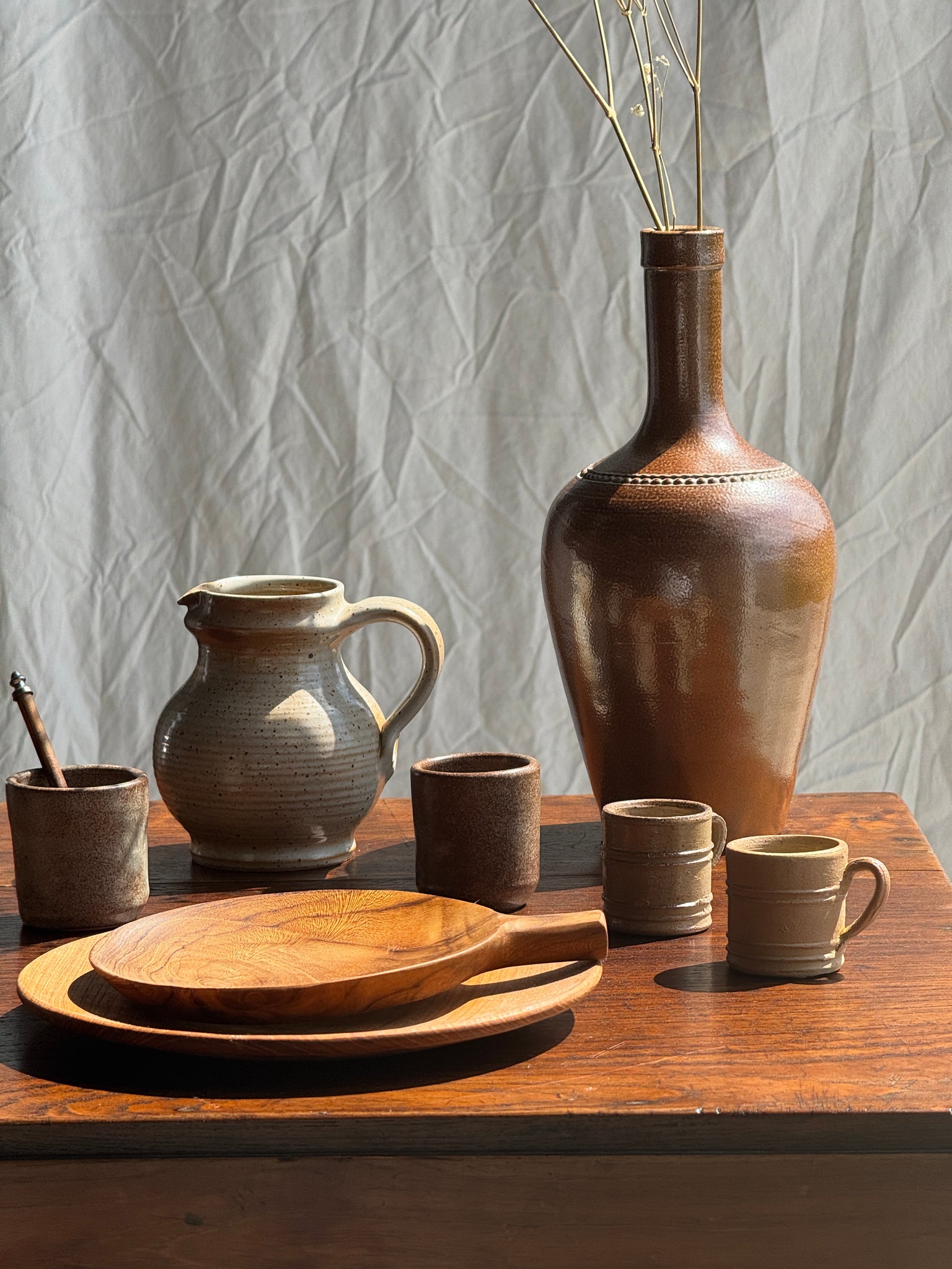 Lot de 2 mini tasses en grès
