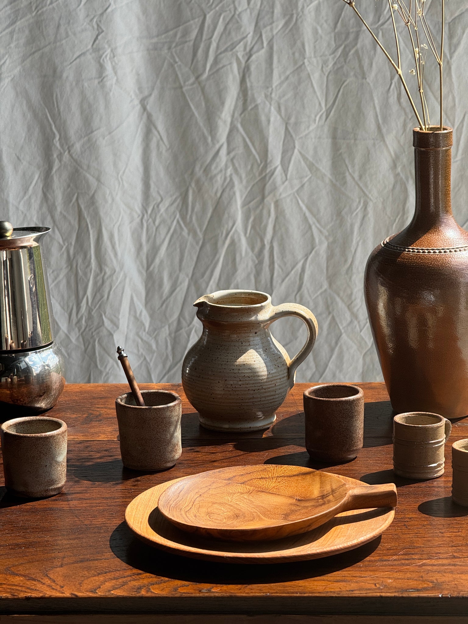 Lot de 2 mini tasses en grès