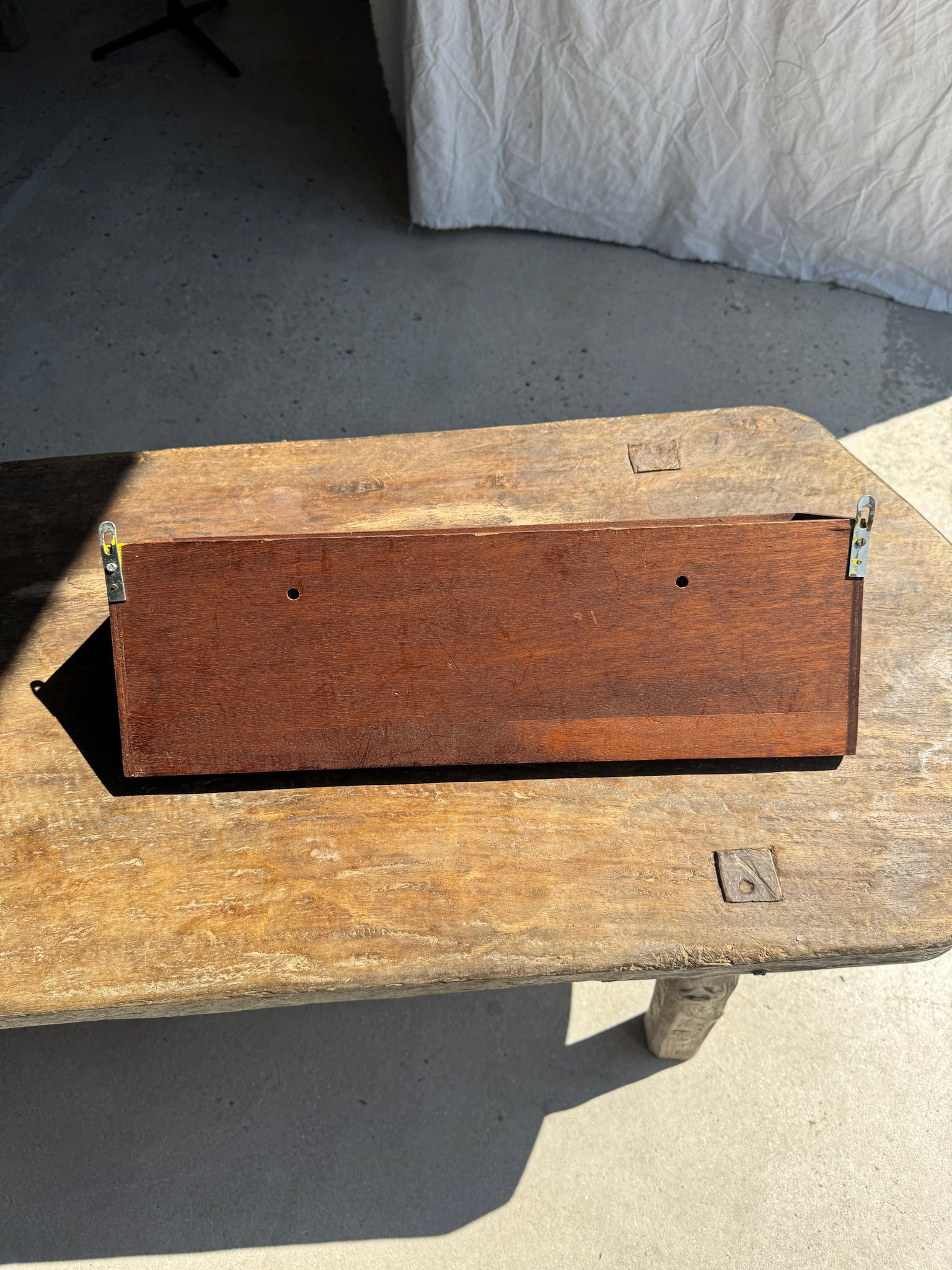 Patère en bois à 5 accroches
