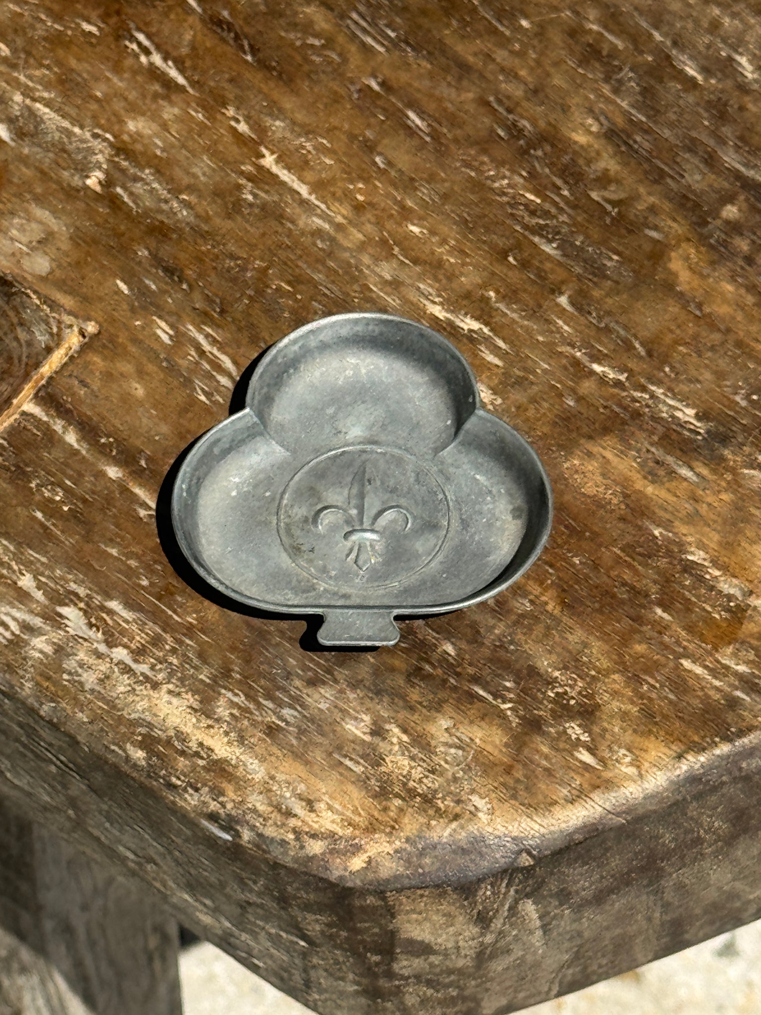Mini coupelle trèfle en laiton