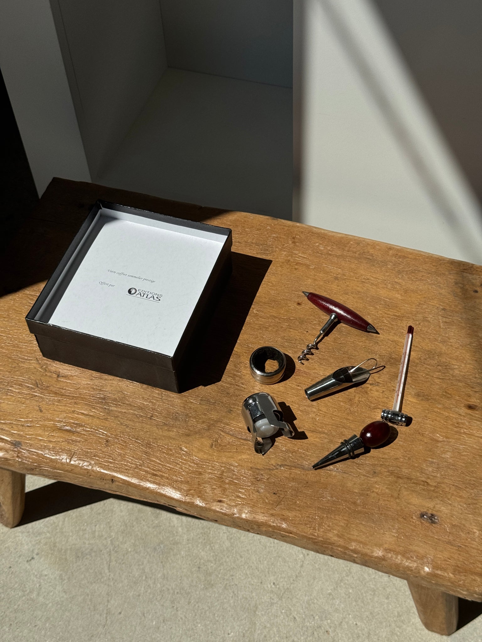 Coffret sommelier prestiges édition Atlas