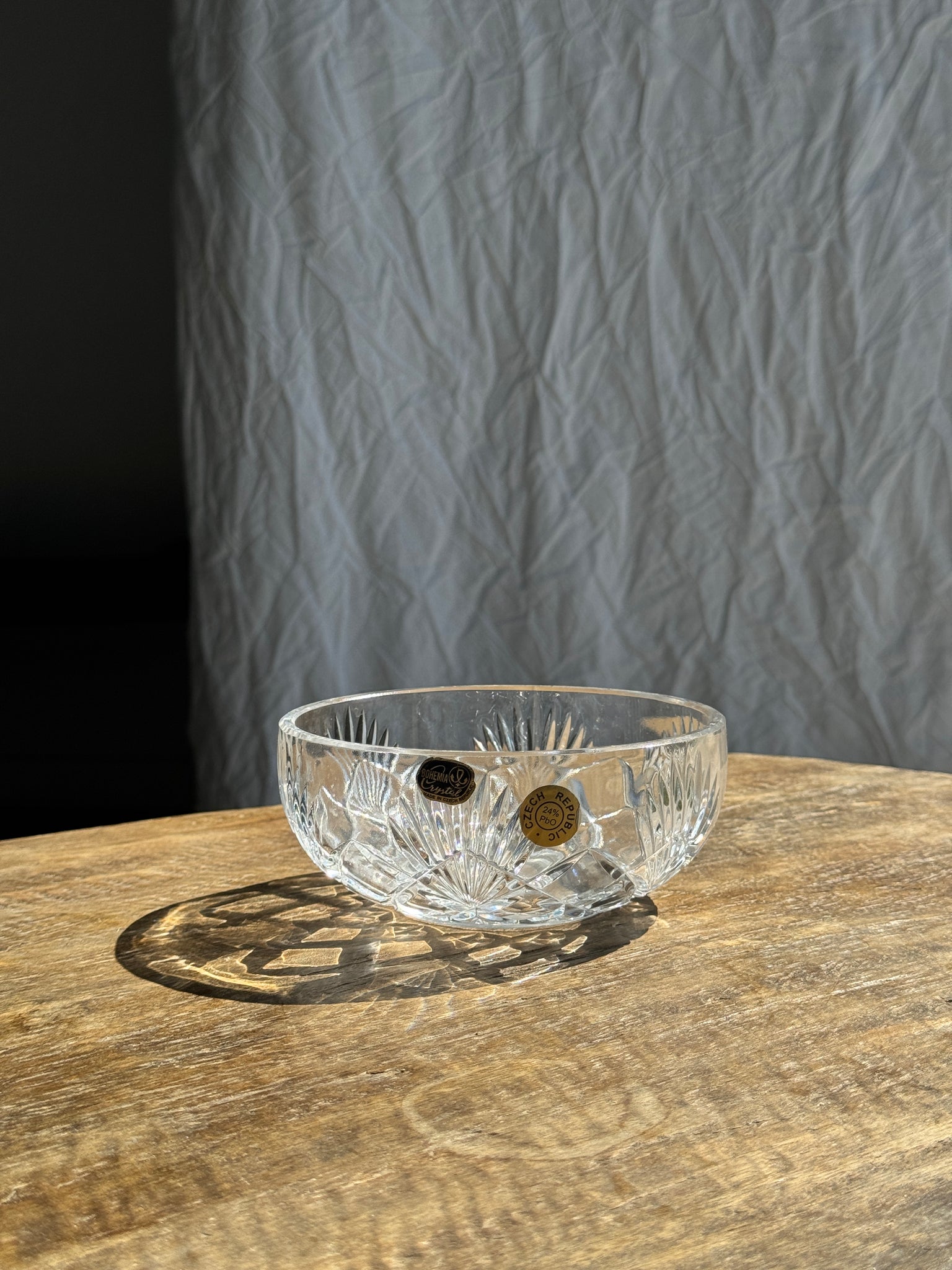 Coupelle classique en cristal République Tchèque D14