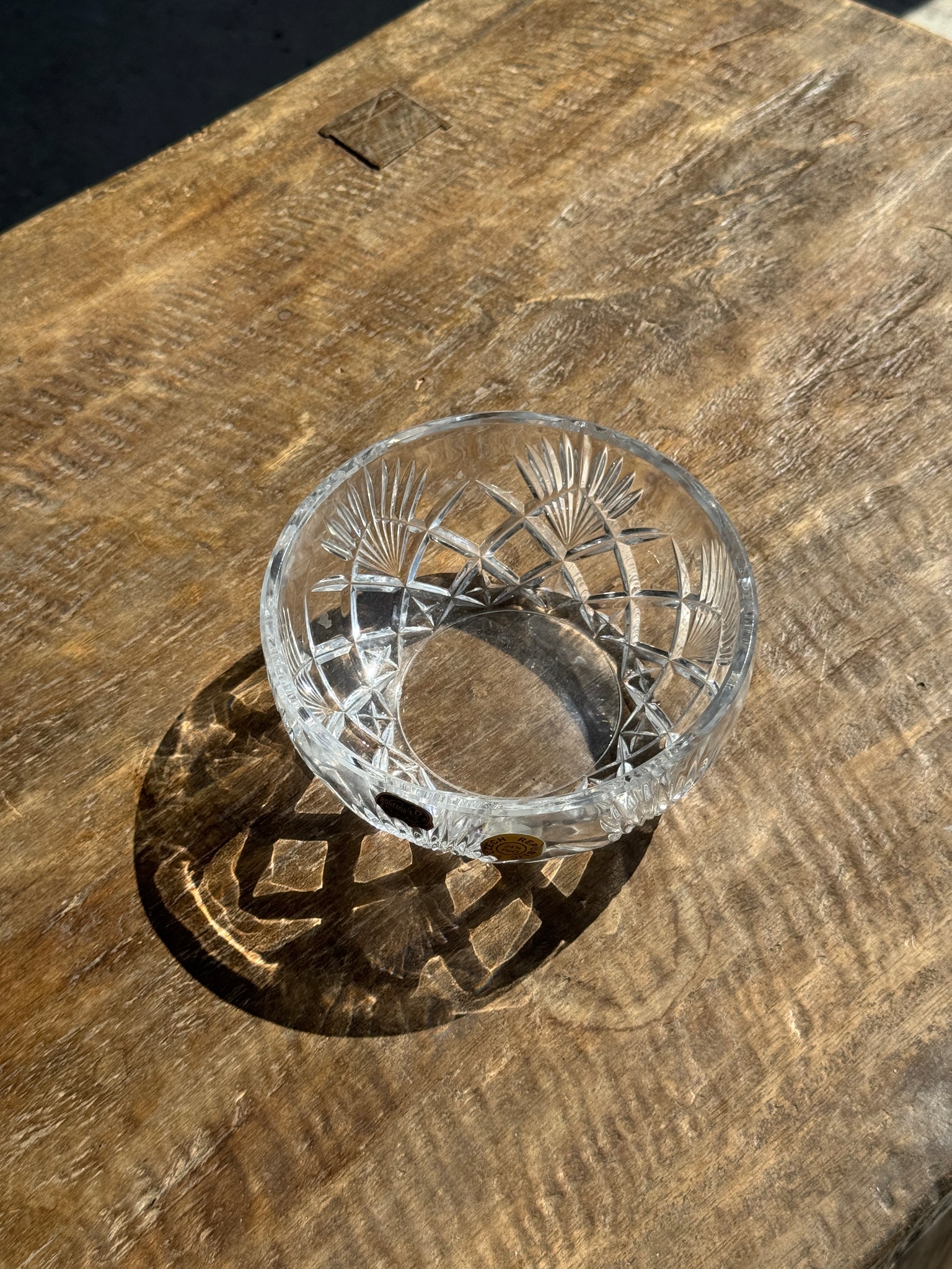Coupelle classique en cristal République Tchèque D14