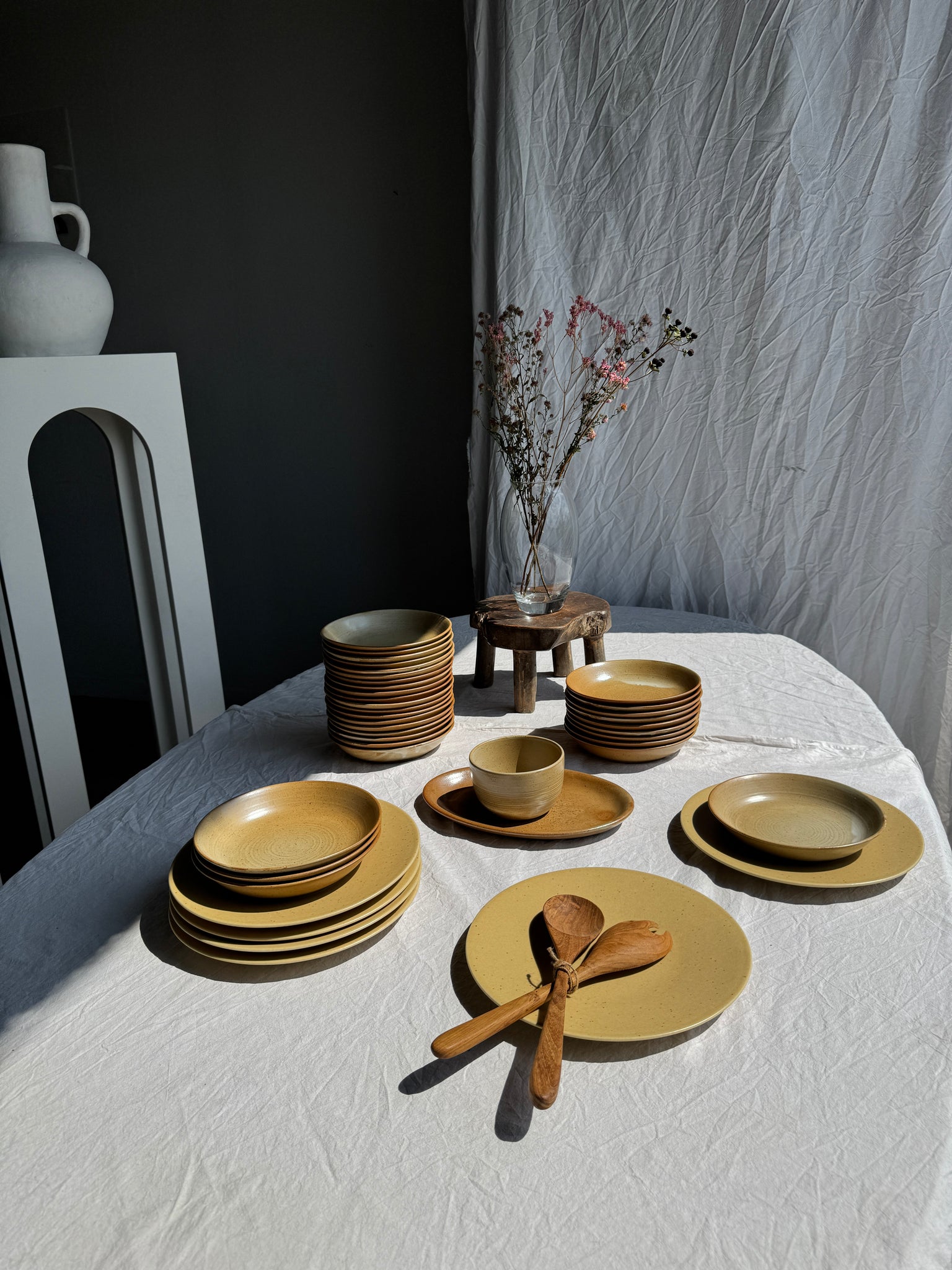 Lot de 29 assiettes creuses CNP village France D19