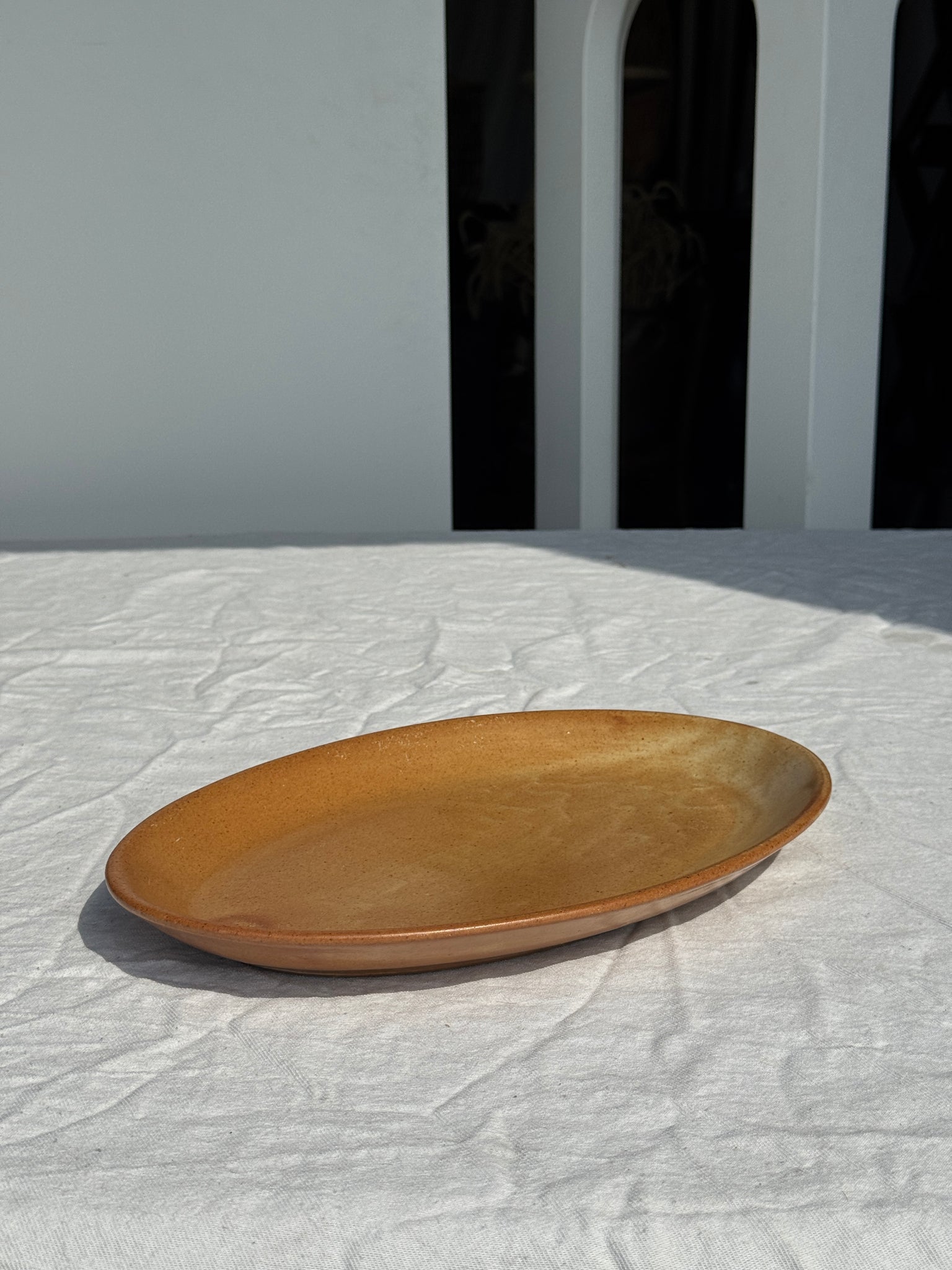Grand plat ovale CNP Village France L31