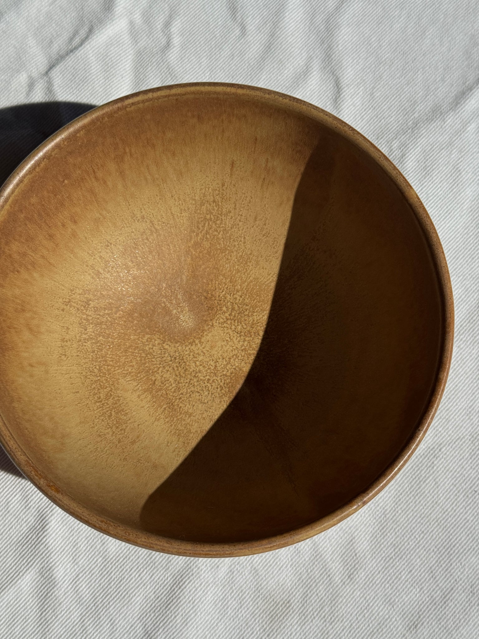 Lot de 2 petits bols piedouche en grès D13,5