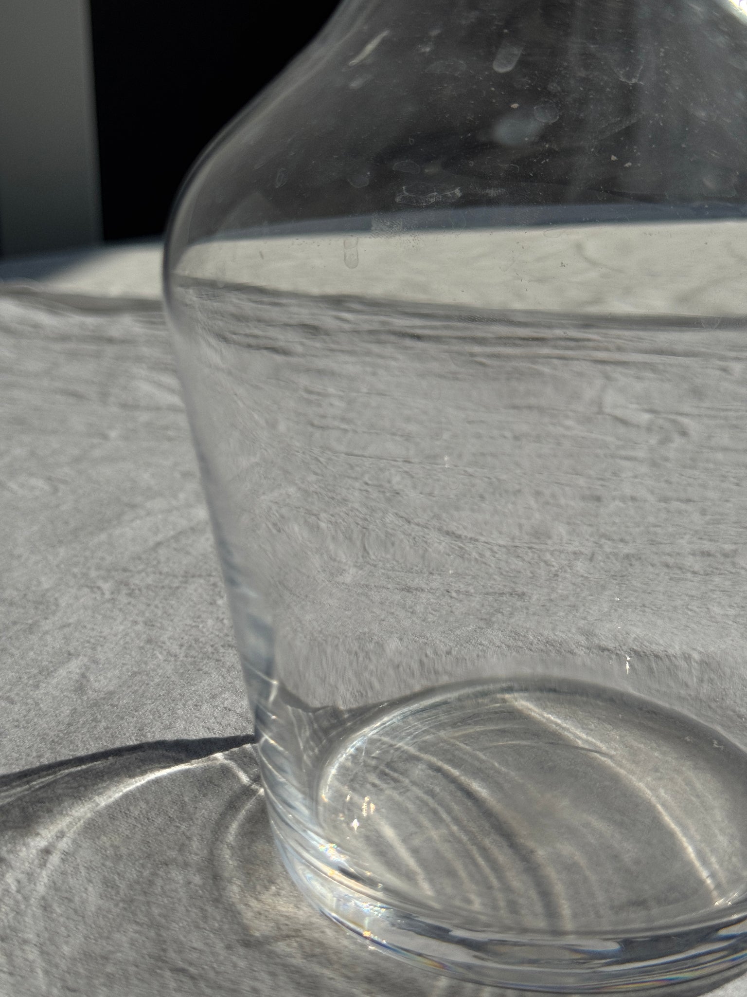 Carafe simple bistrot en verre
