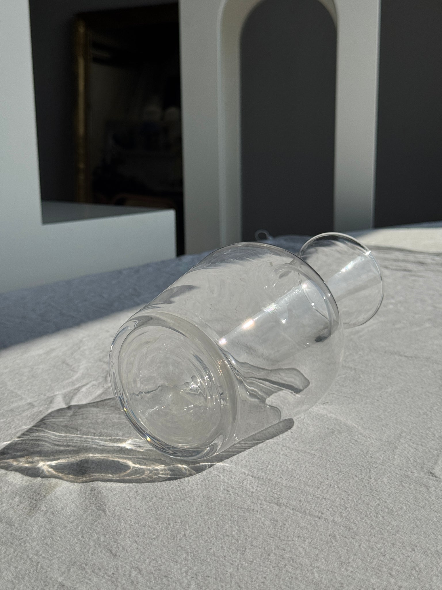 Carafe simple bistrot en verre