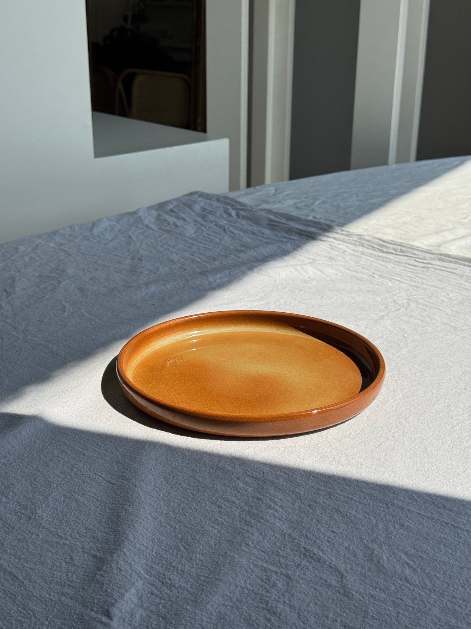 Un plat ou une assiette en grès D23,5