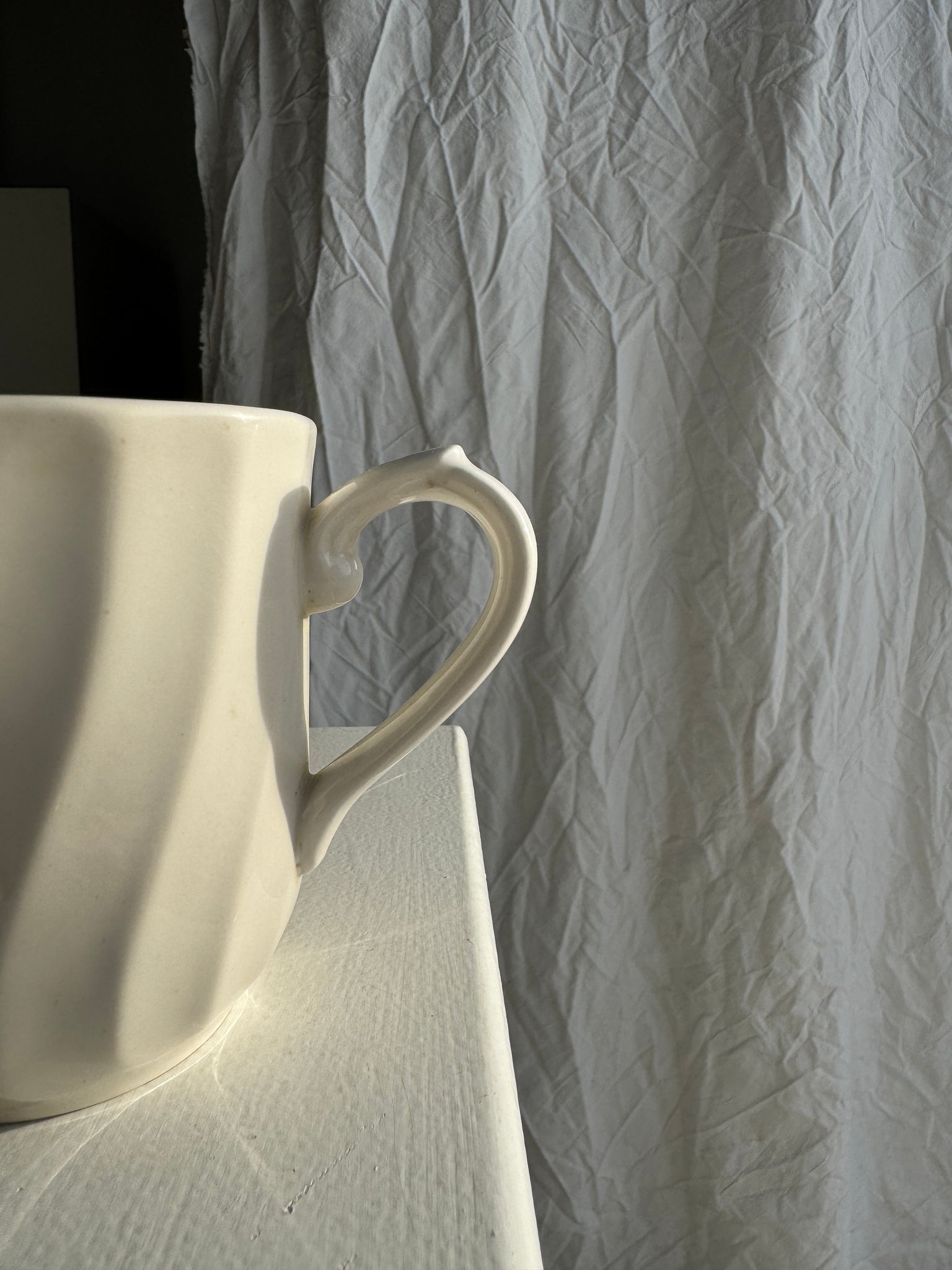 Paire de mug en porcelaine anglaise H10