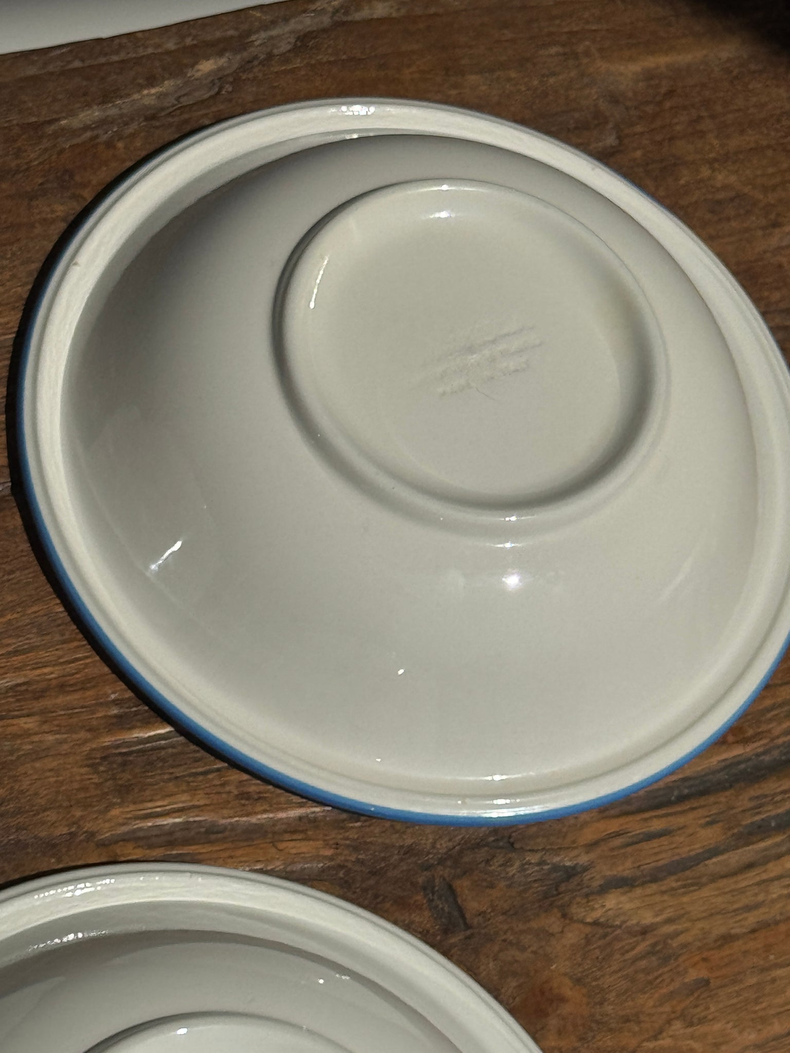 Lot de 3 assiettes creuses et 3 assiettes à dessert et 6 assiettes éclat, vaisselle italienne à motif de femmes en bord de mer