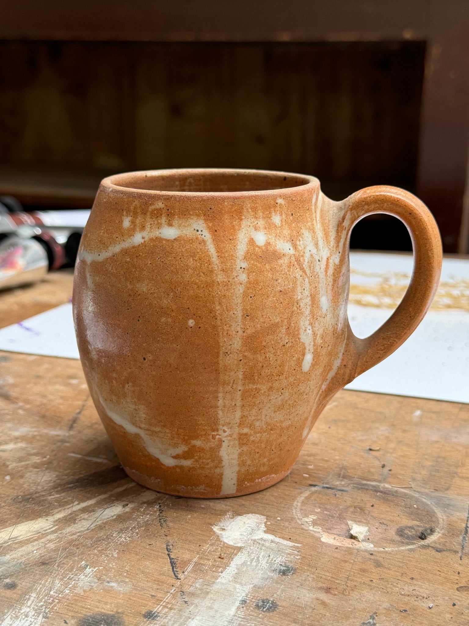 Mug en grès à anse