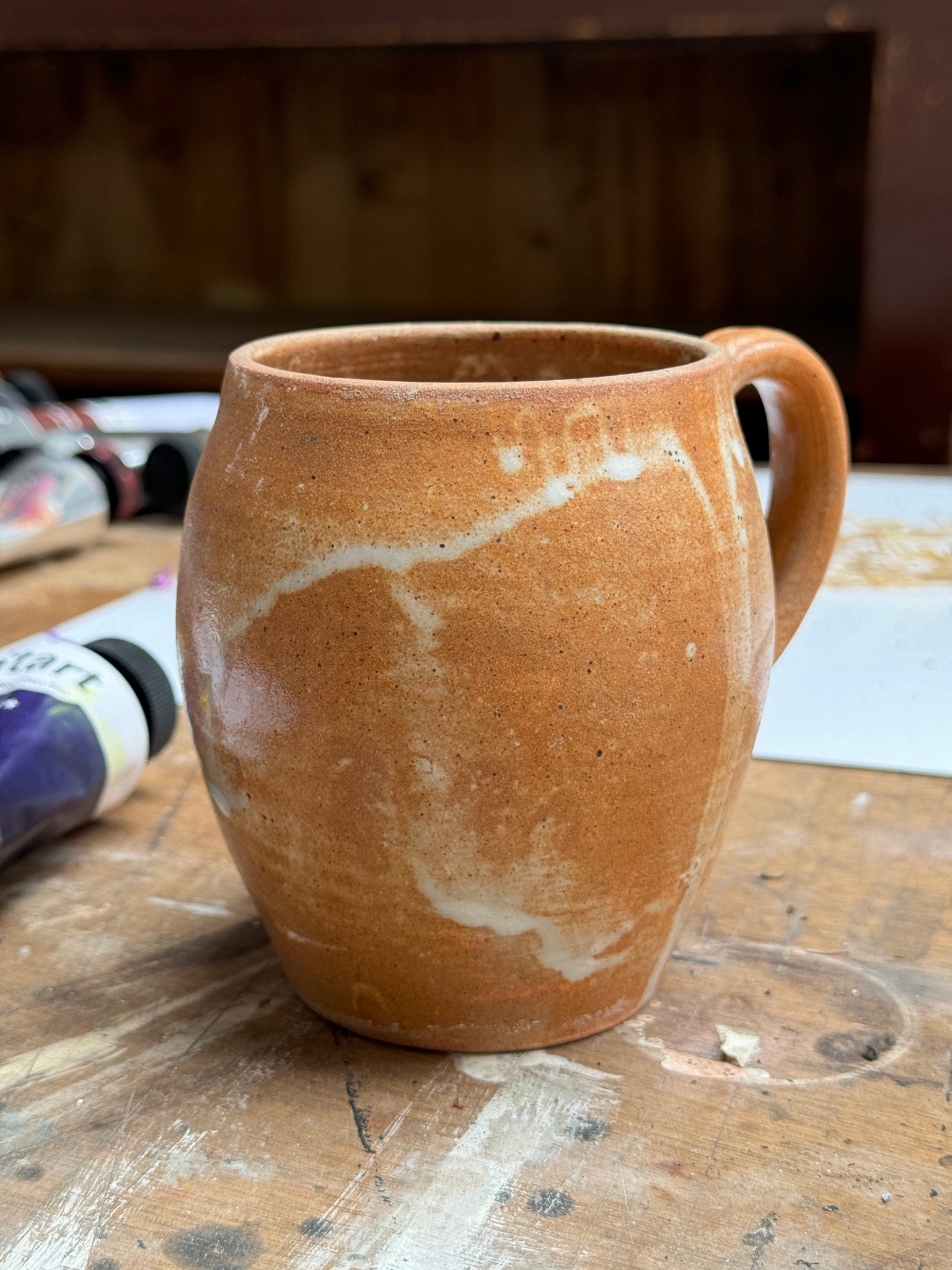 Mug en grès à anse