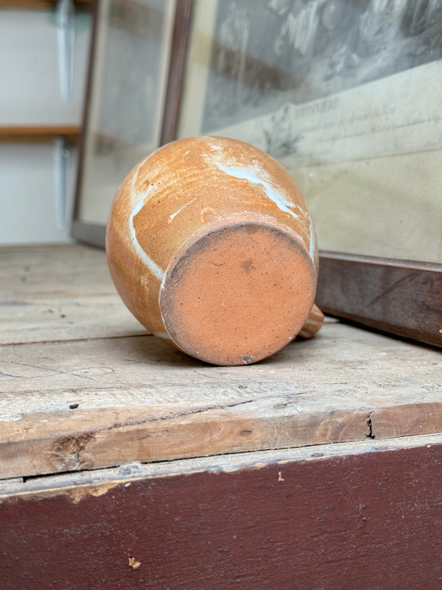 Mug en grès à anse