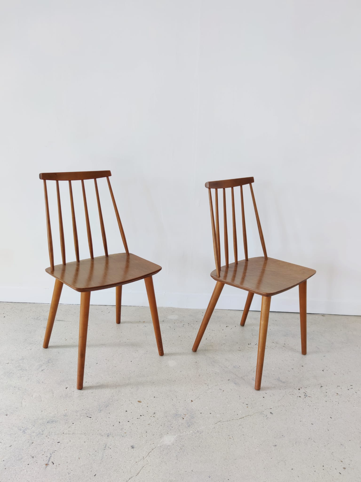 Paire de petites chaises Farstrup modèle 216 1960-70