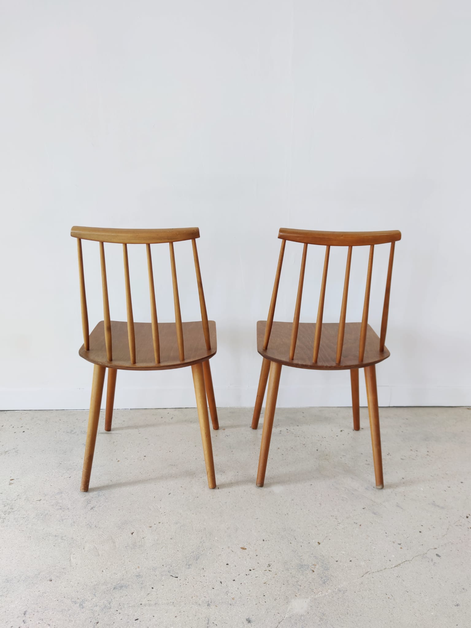 Paire de petites chaises Farstrup modèle 216 1960-70