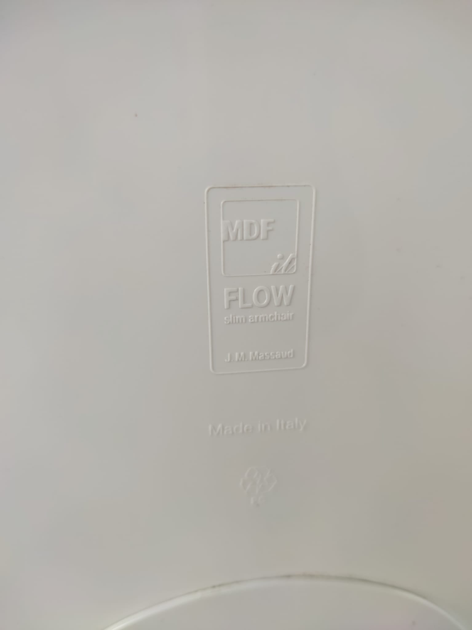Fauteuil Flow MDF de Jean-Marie Massaud