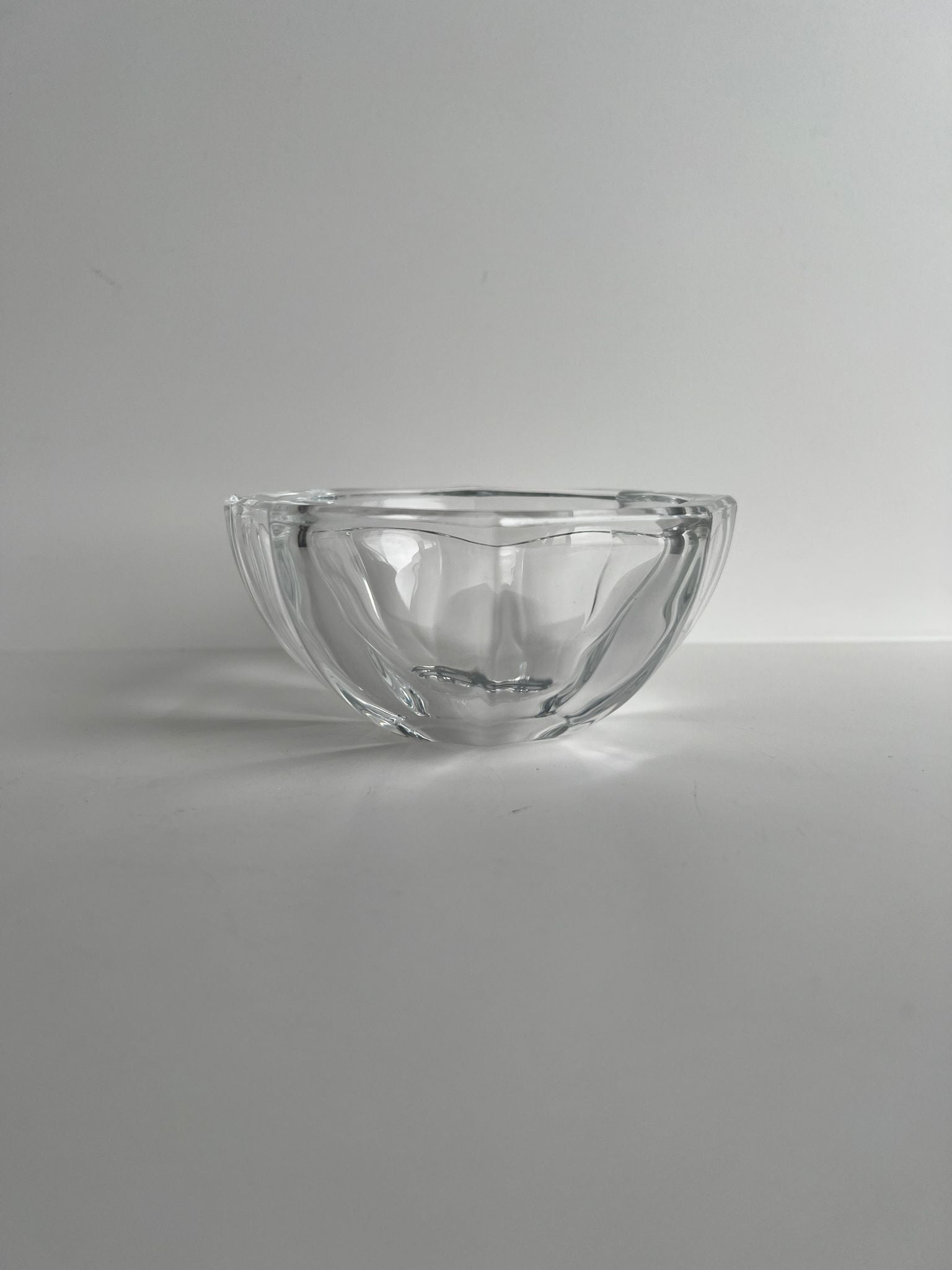 Coupelle en verre octogonale D : 11,5cm